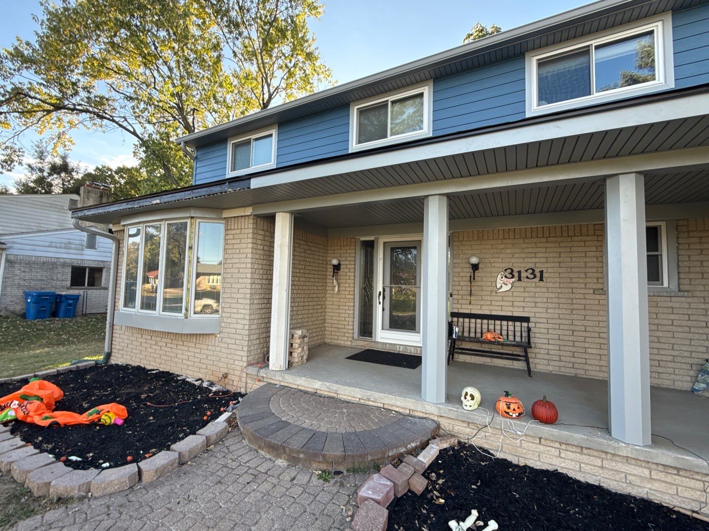 Siding Replacement using Ascend Laguna Blue by 180 Contractors
