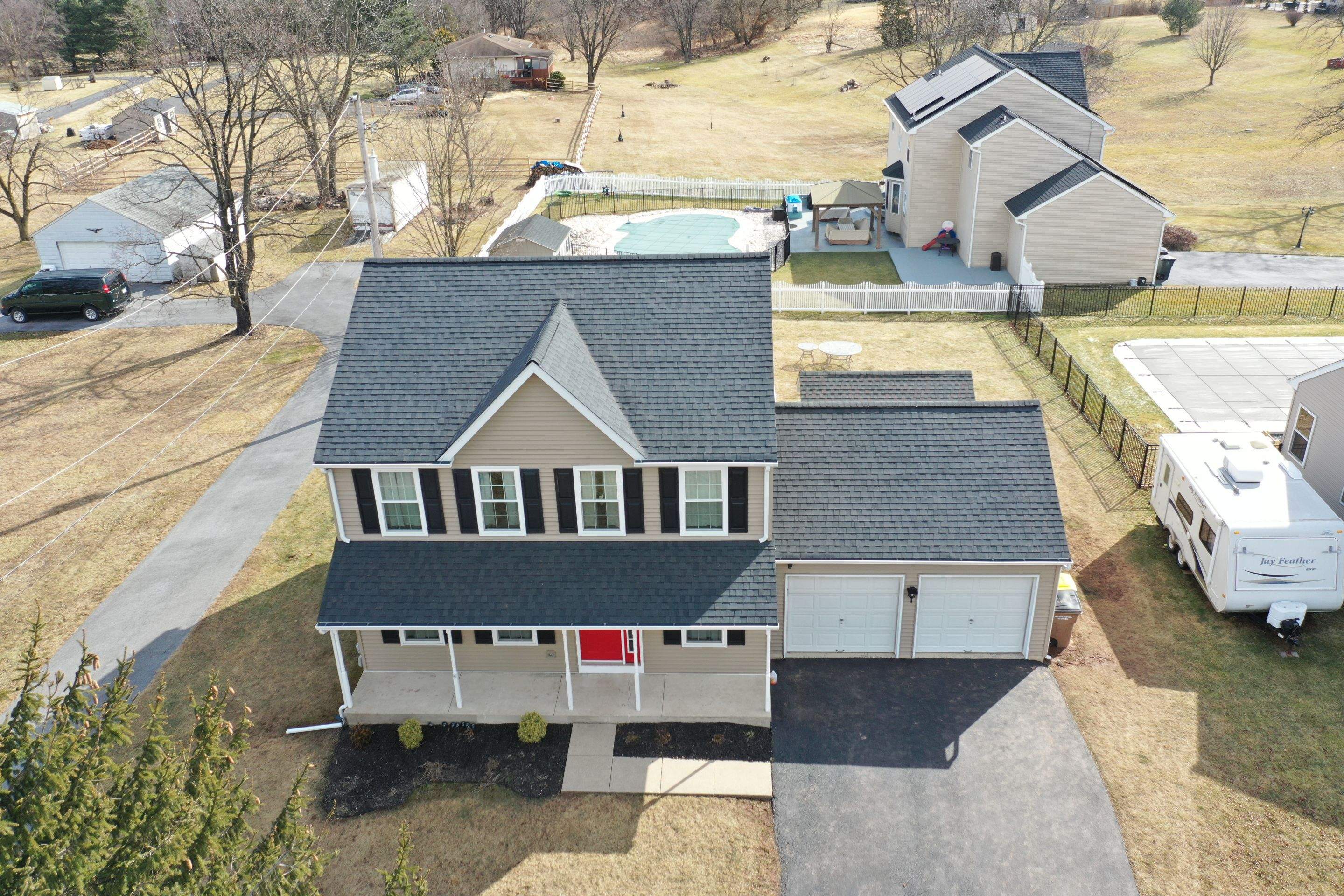 Roofing Installation using CertainTeed Landmark - Moire Black by Storm Guard of Ches-Mont PA