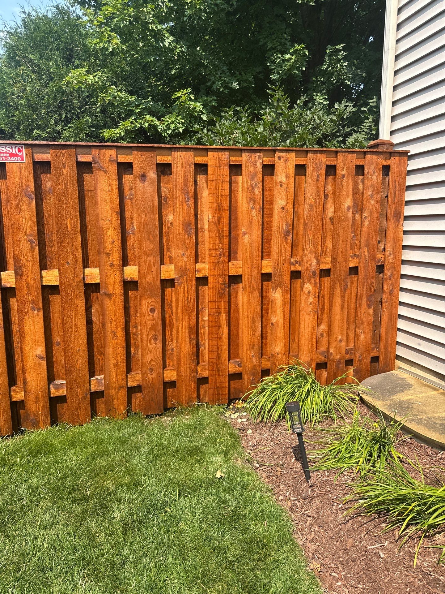 Dvorak Fence Staining by Two Brothers Residential Maintenance