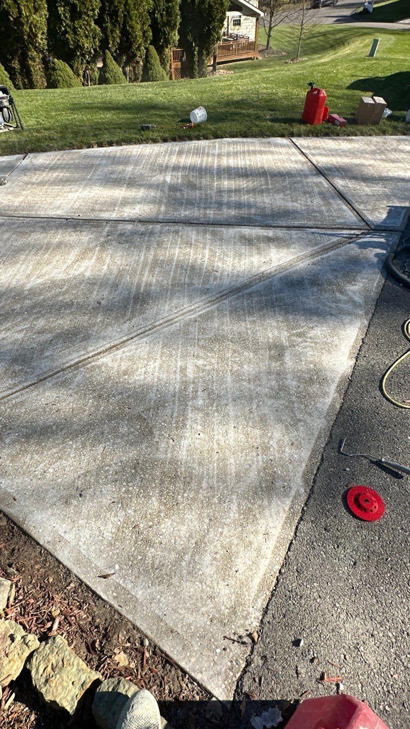 Twilight Driveway Project in Bridgeville by Floors in a Day, Inc