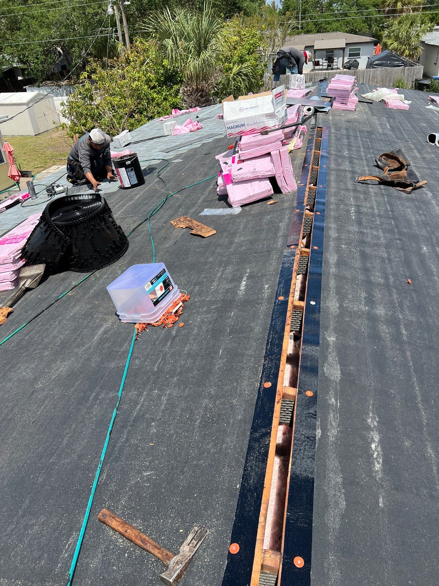 Project in St. Petersburg 33702 by Mitchell Roofing Company LLC 
