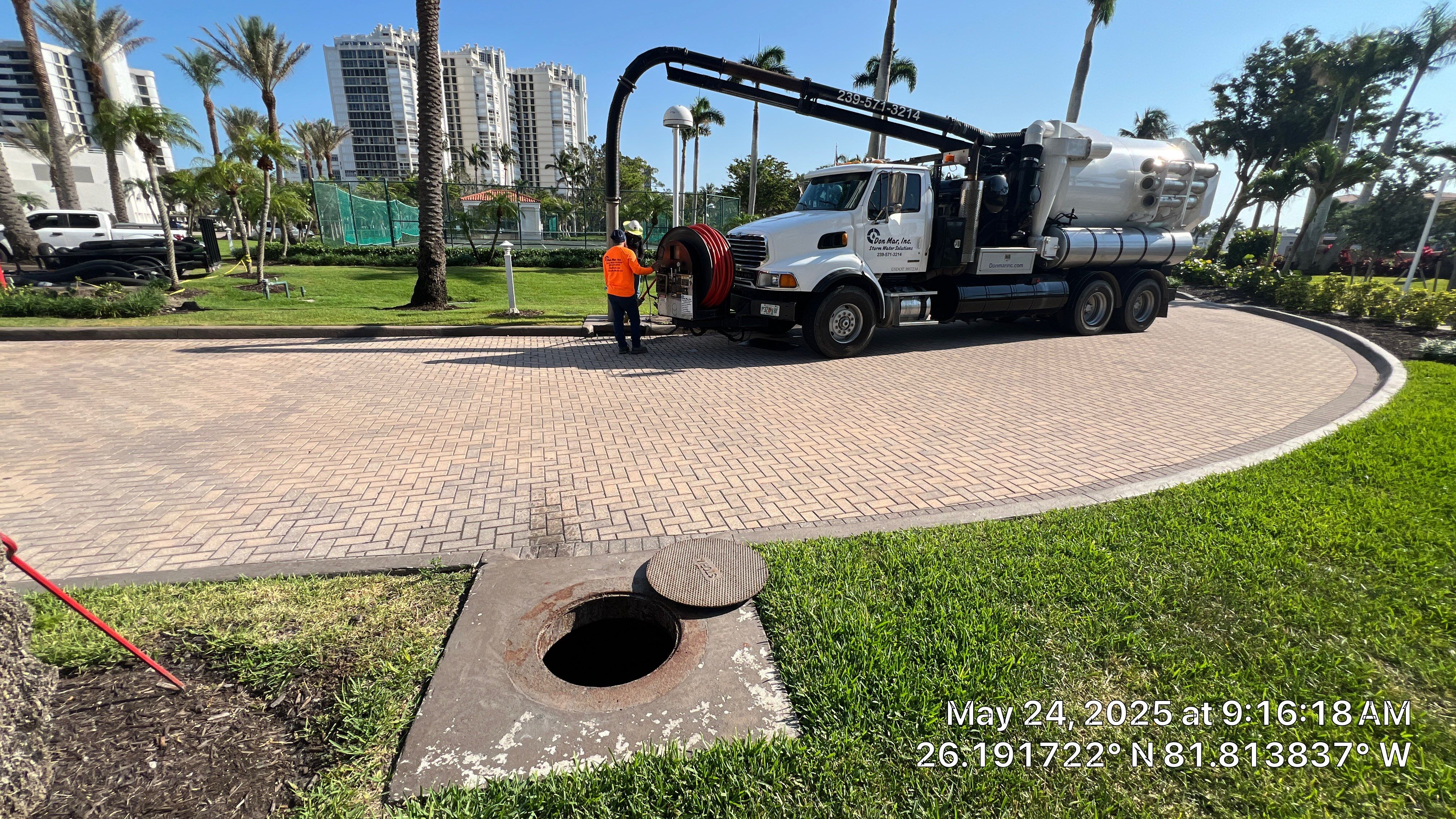 Gulfshore Condo Stormwater System Maintenance by Don Mar, Inc. Storm Water Solutions