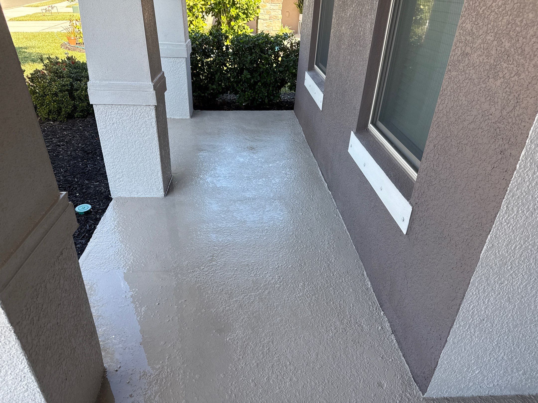 2-Car Concrete Driveway & Sidewalk Cleaning in Trevesta – Palmetto, FL by Sunshine AquaWash