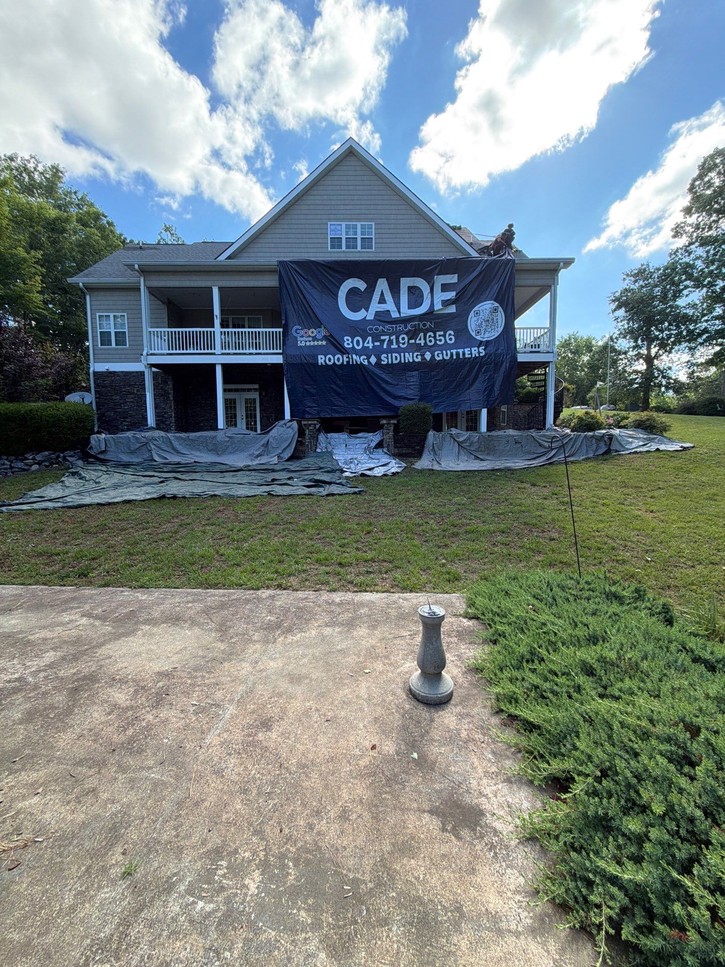 Lancaster Roof Replacement Featuring Architectural Shingles and Attic Insulation by Cade Construction