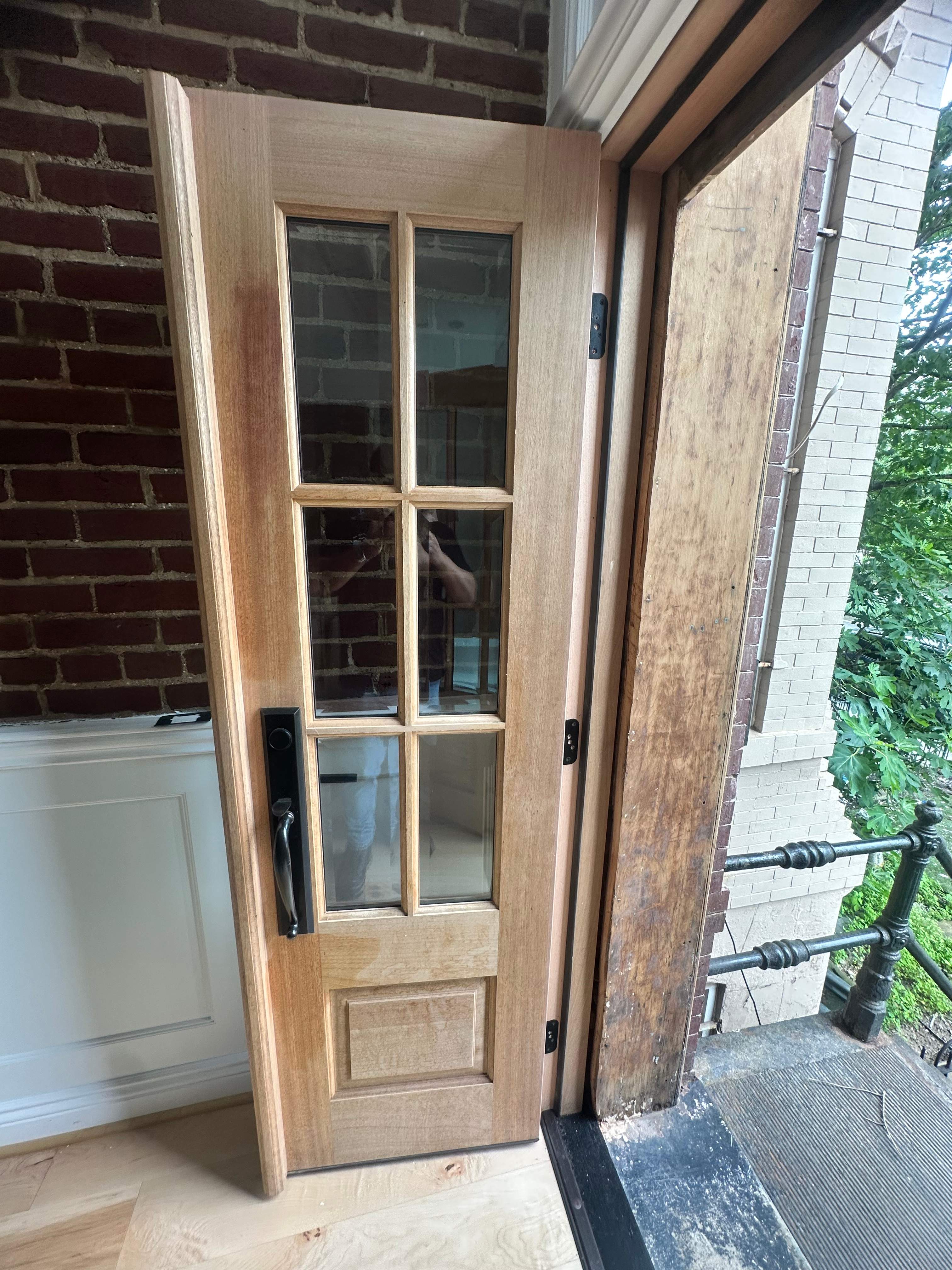 Historic Home- 100+ Year Old Wood Door Restoration by C & V PAINTING SERVICES LLC