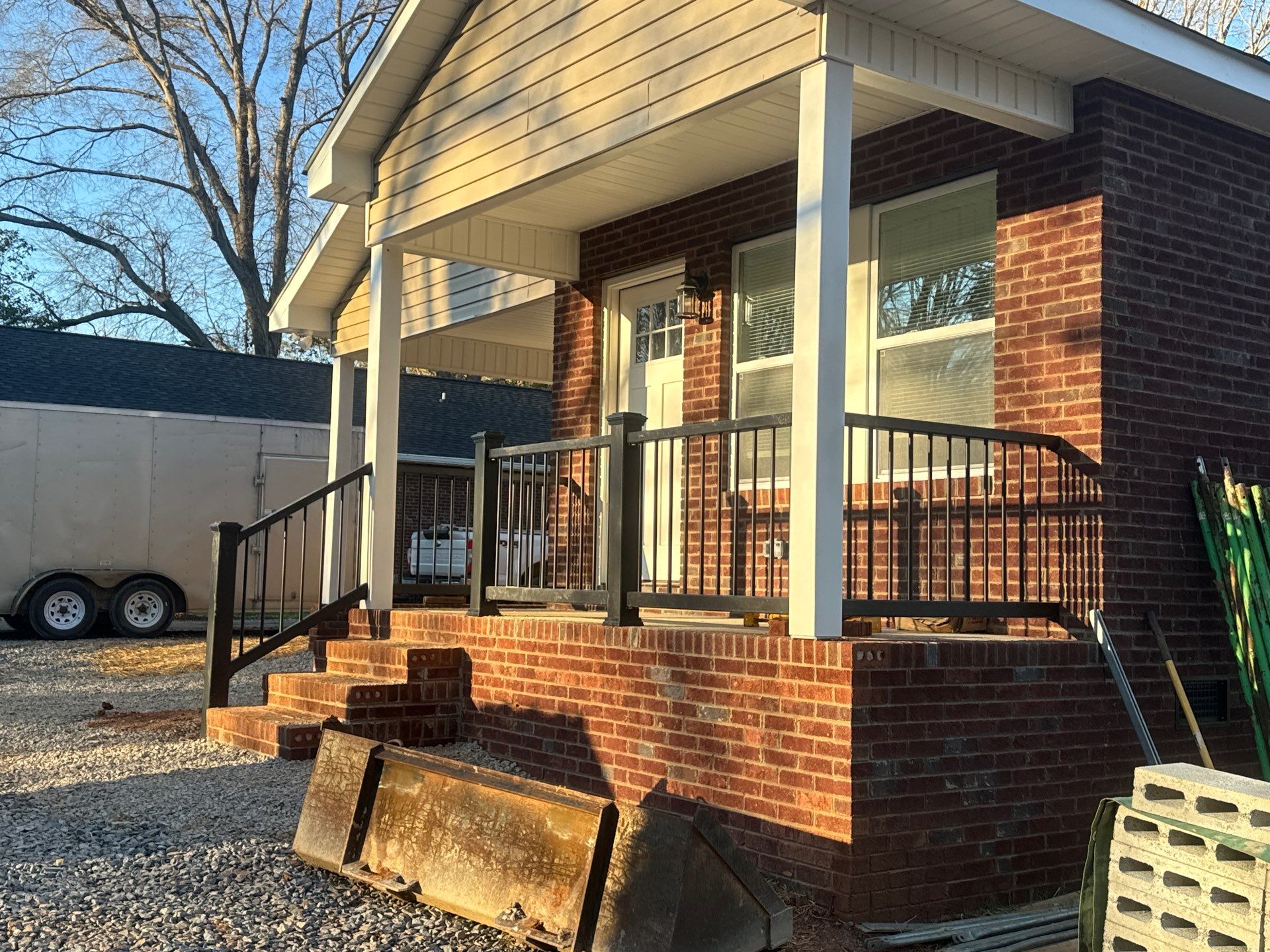 Brick Duplex New Construction by JWH Contracting LLC