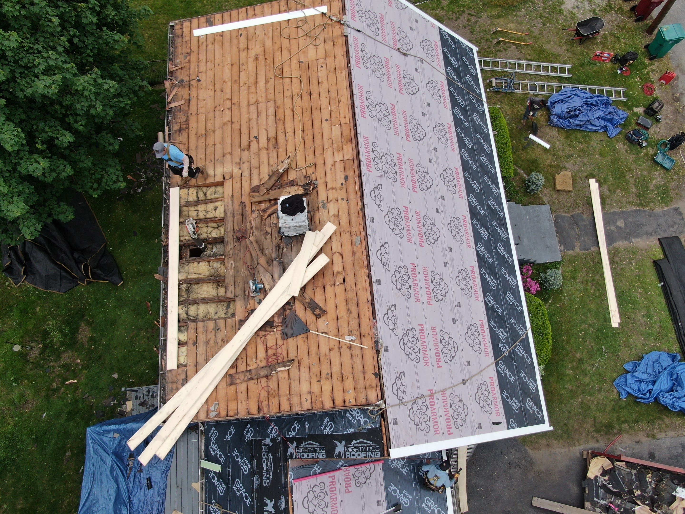 Roof and Flat Roof Membrane Replacement in Lowell, MA by Mighty Dog Roofing of Greater Middlesex County