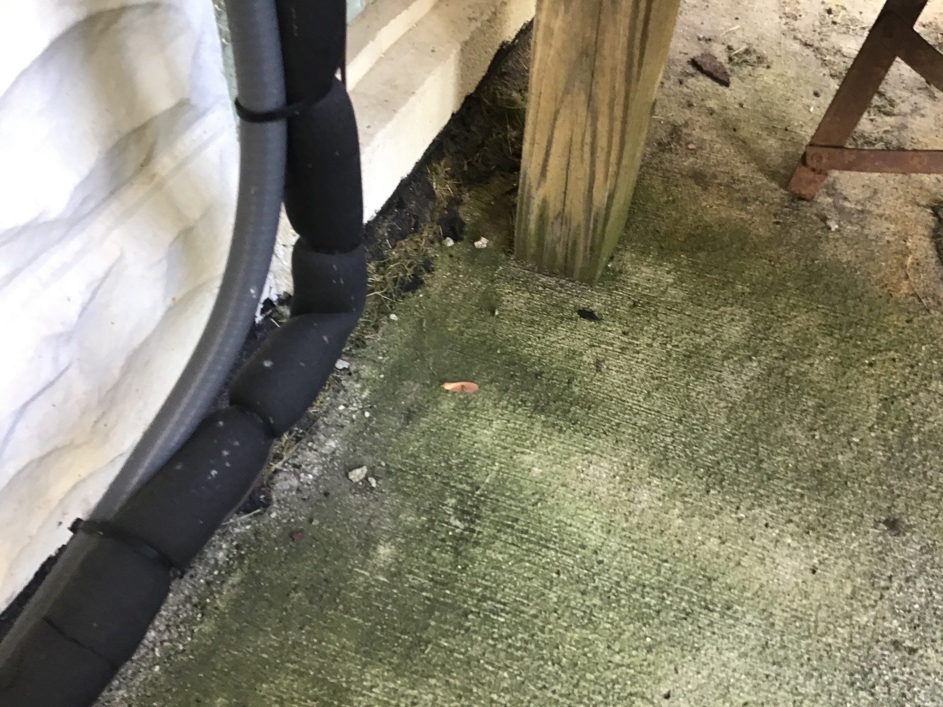 Rebuild balcony flat roofing TREX decking stairway and Railings in Wyandotte, MI by Northwest Construction 