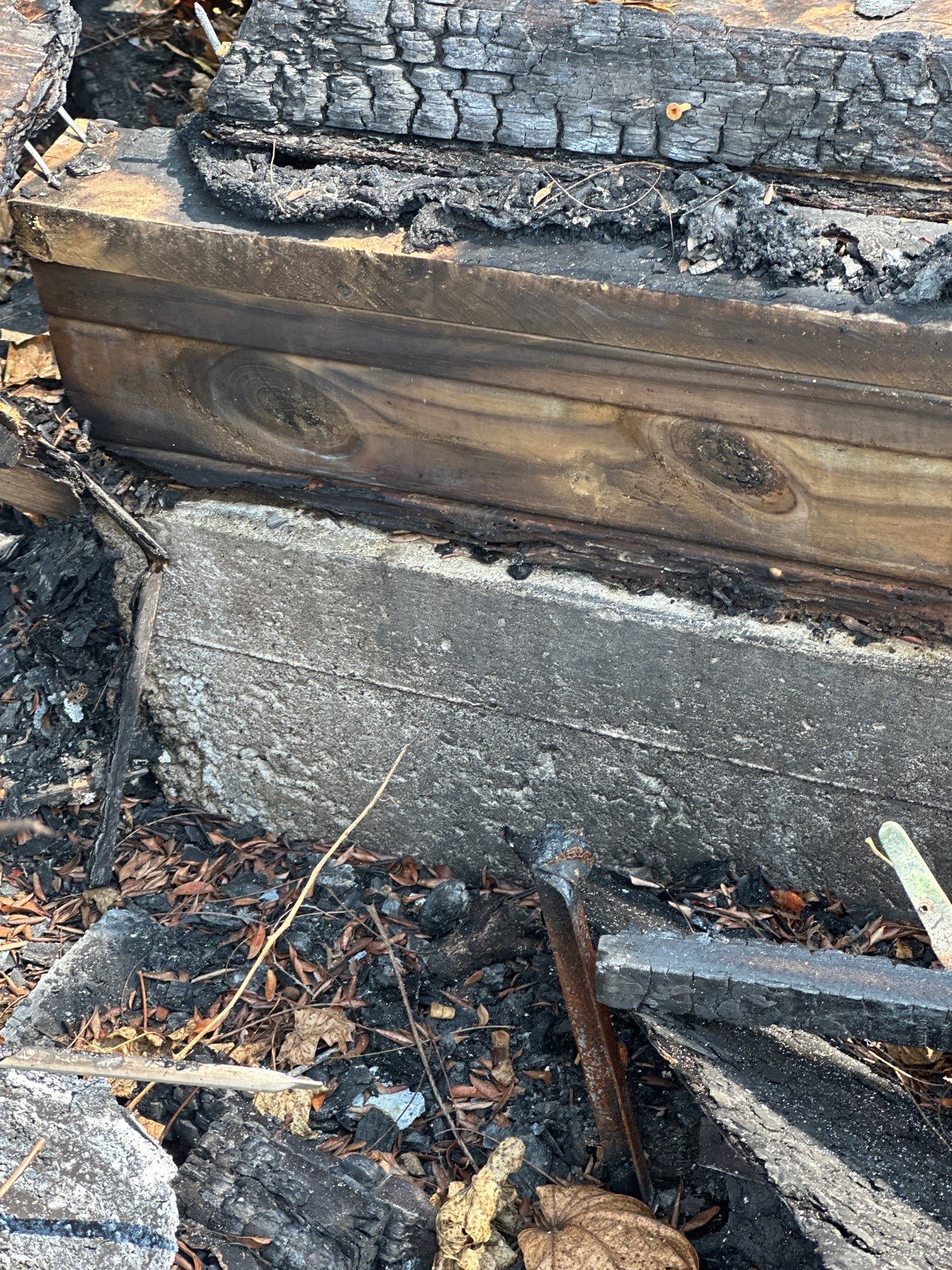 Project in Buchanan Fire Shed by BlueRed Restoration