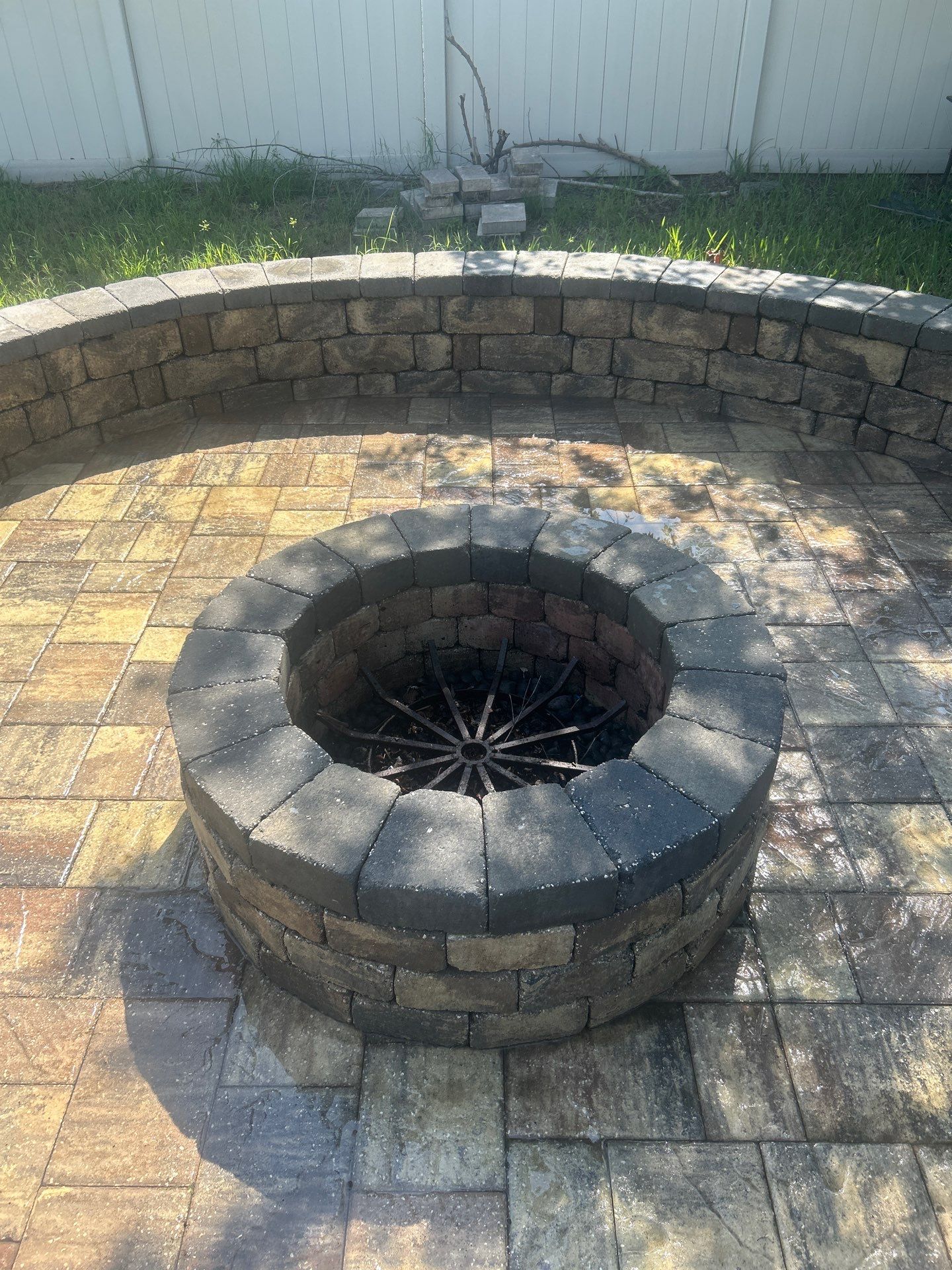 Pavers using Concrete Sealant by DuraSeal