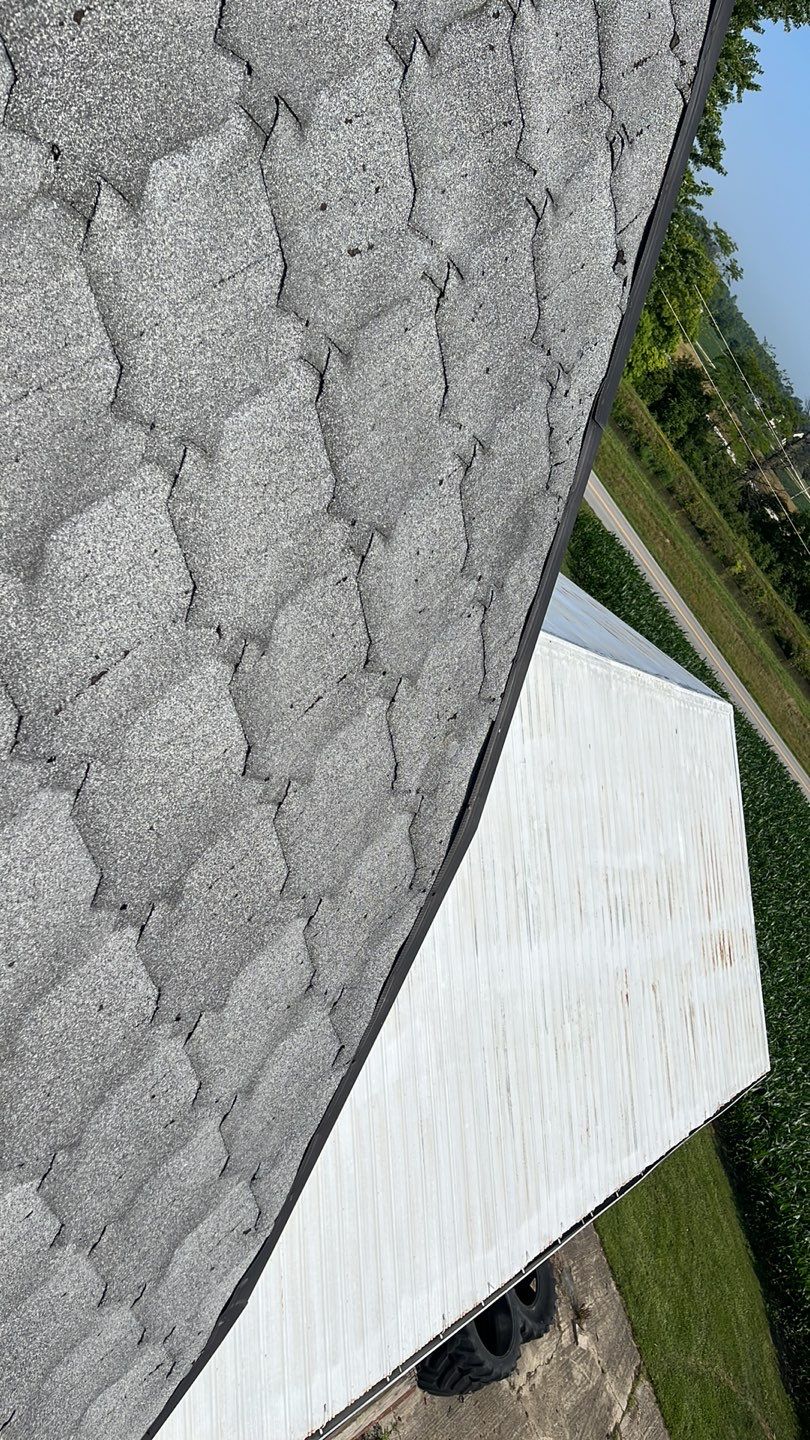 Barn Roofing Installation using GAF Timberline HDZ Charcoal by Nitro Roofing and Construction
