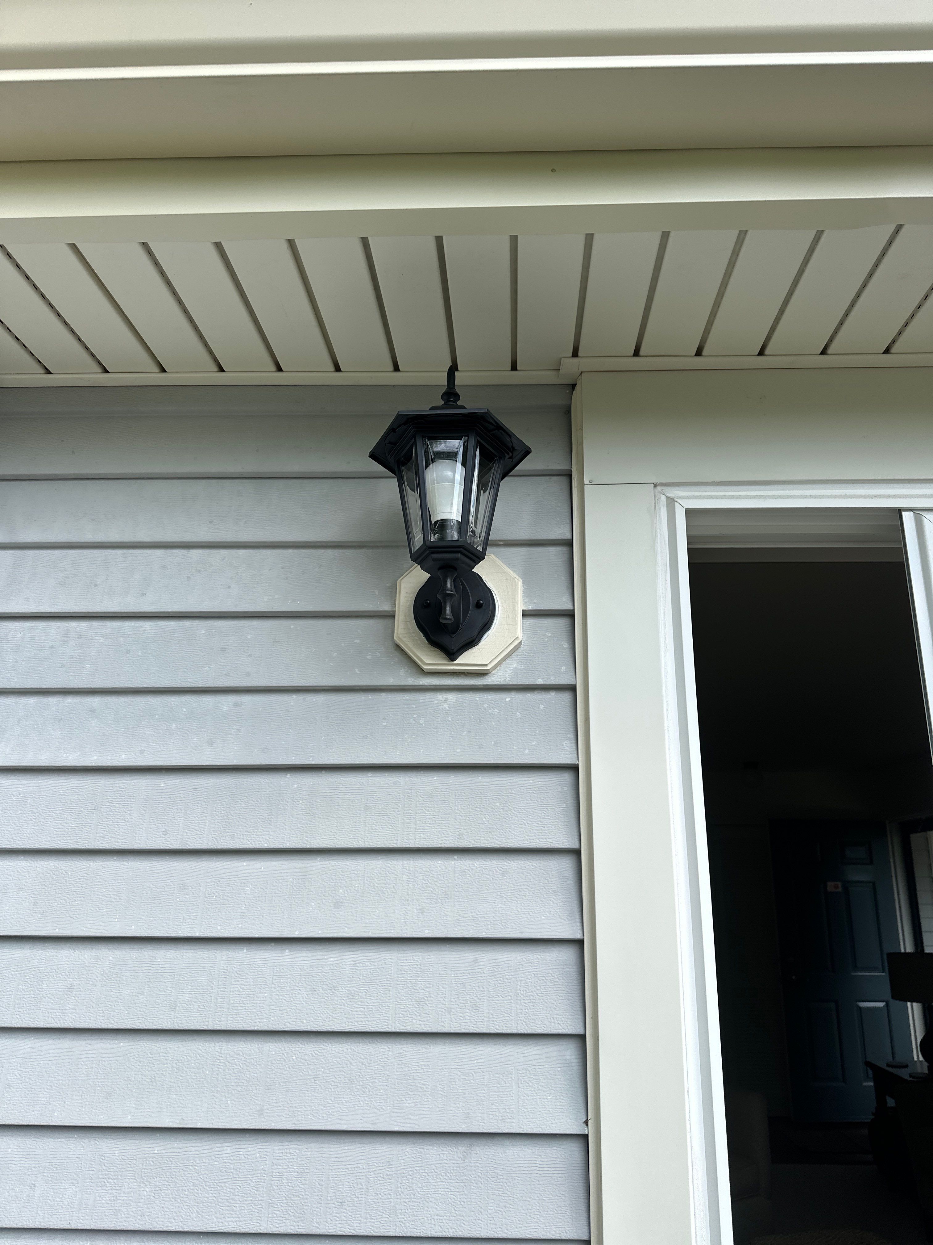 New Switches & Exterior Lantern by Spartan Home Pros