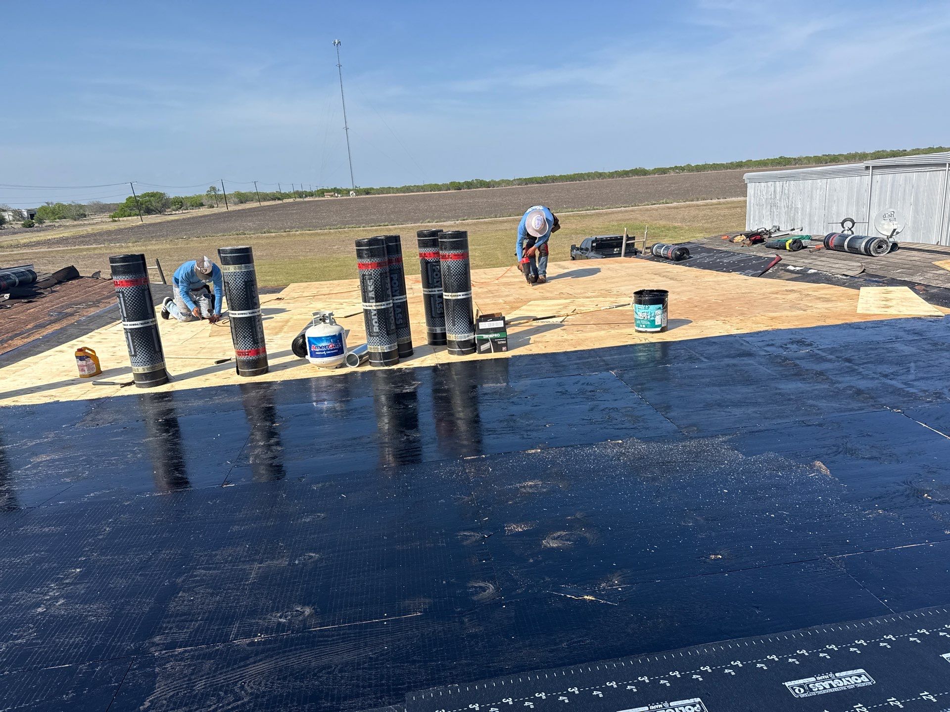 Blown away in Bishop Texas by Bayfront Roofing and Construction