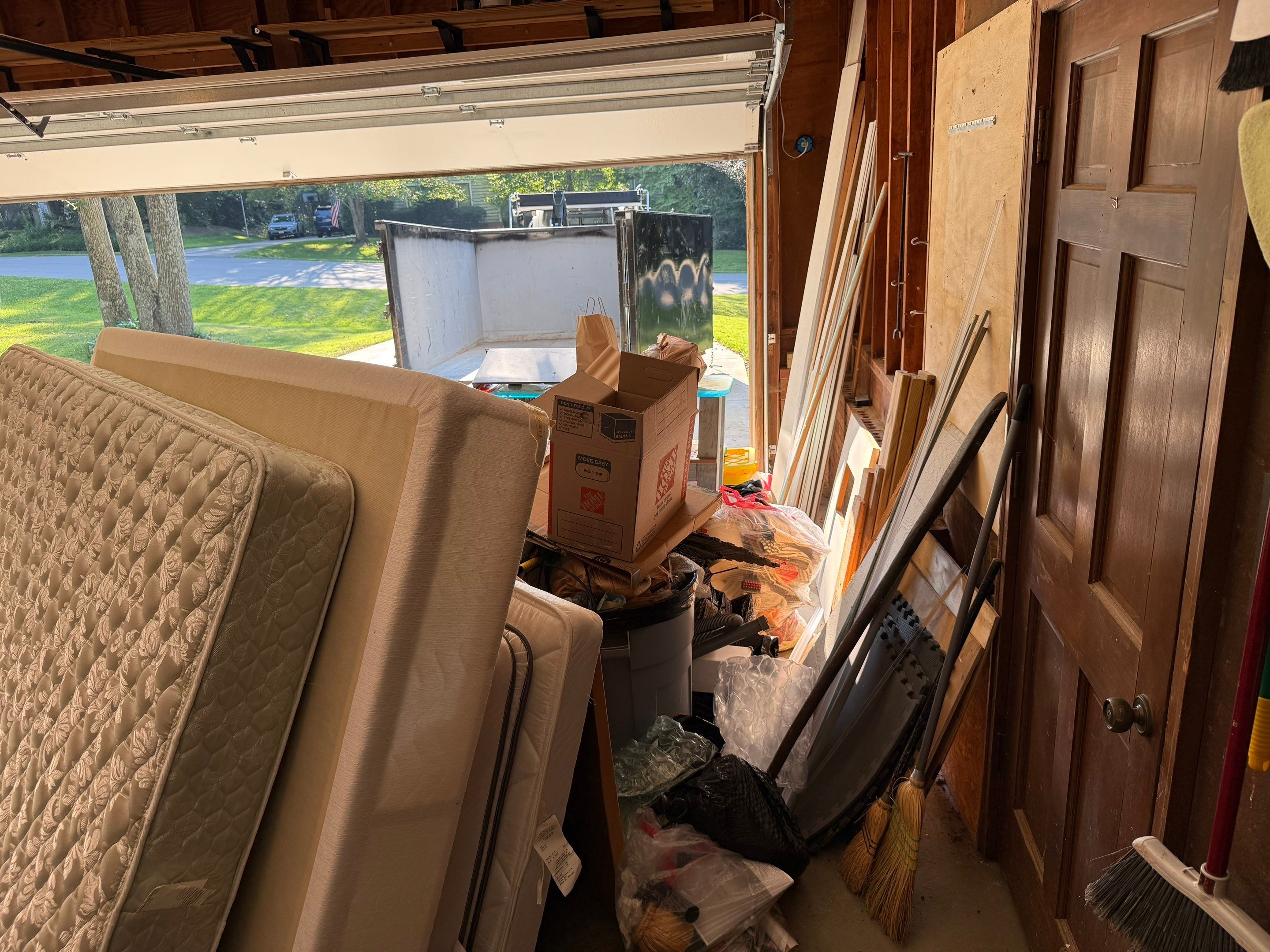 Project in Matthews by Badger Hauling