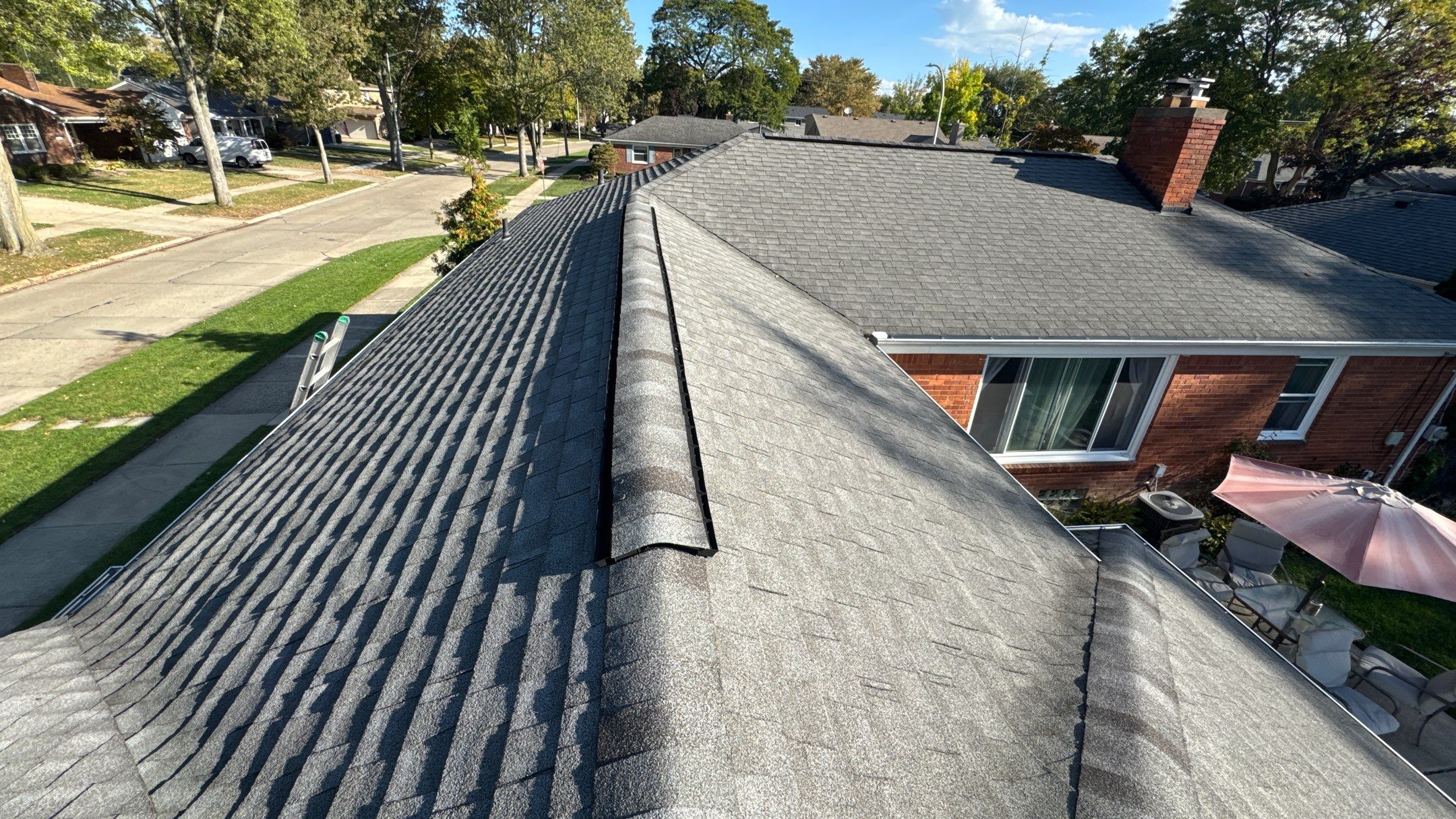 Roof Replacement using Owens Corning Onyx Black by 180 Contractors
