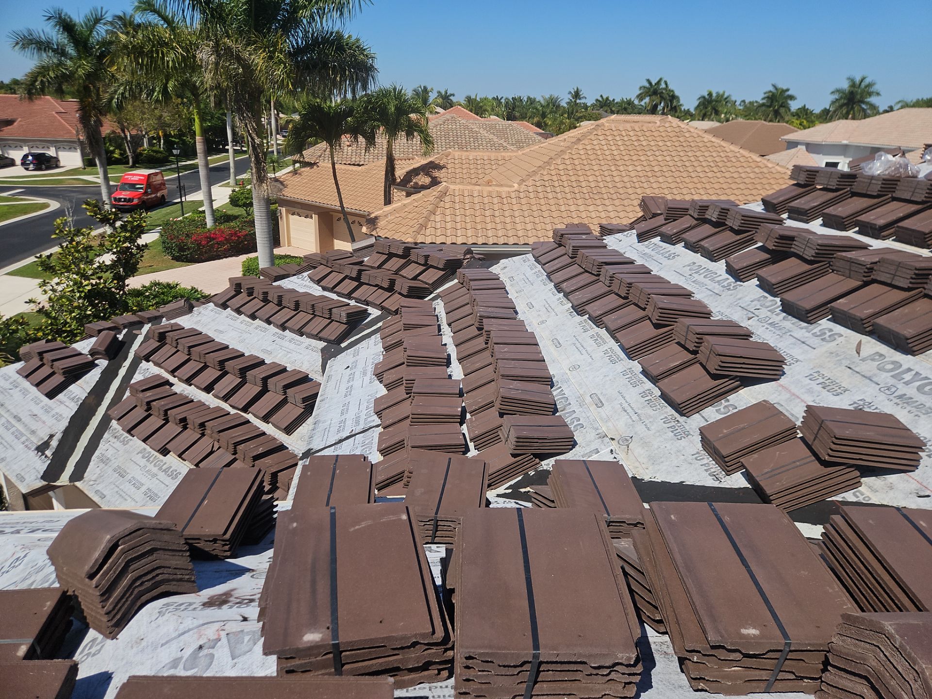 Residential Roofing Installation using WestLake Roofing Tile by BLUES BROTHERS ROOFING