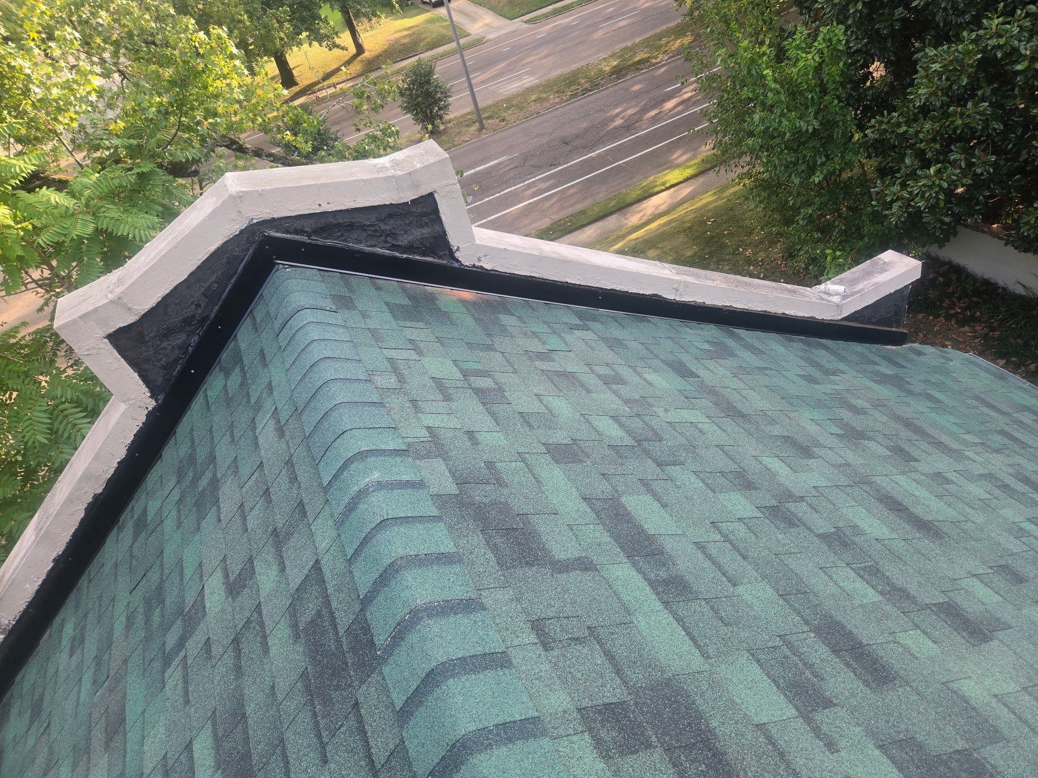 Memphis Home Restoration and Copper Gutter Installation Following Tree Damage by Revival Roofing Services