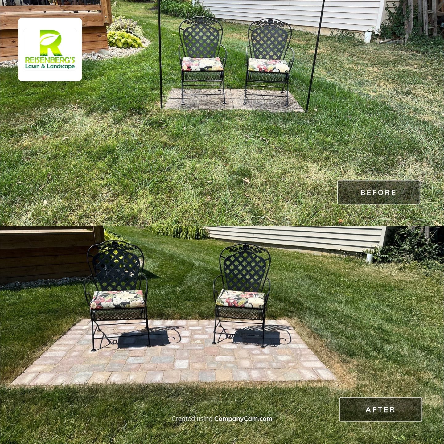 Paver and Natural Stone Installation by Reisenberg’s Lawn & Landscape, LLC