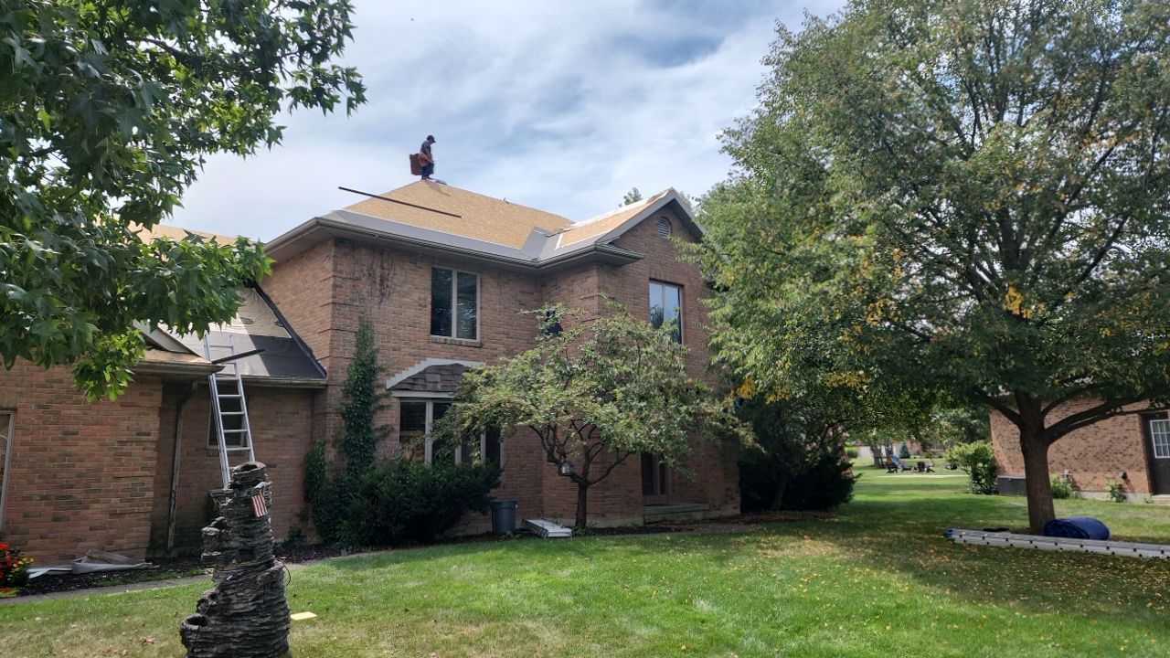 Residential Roofing Repair using GAF Timberline HDZ Shakewood by Nitro Roofing and Construction