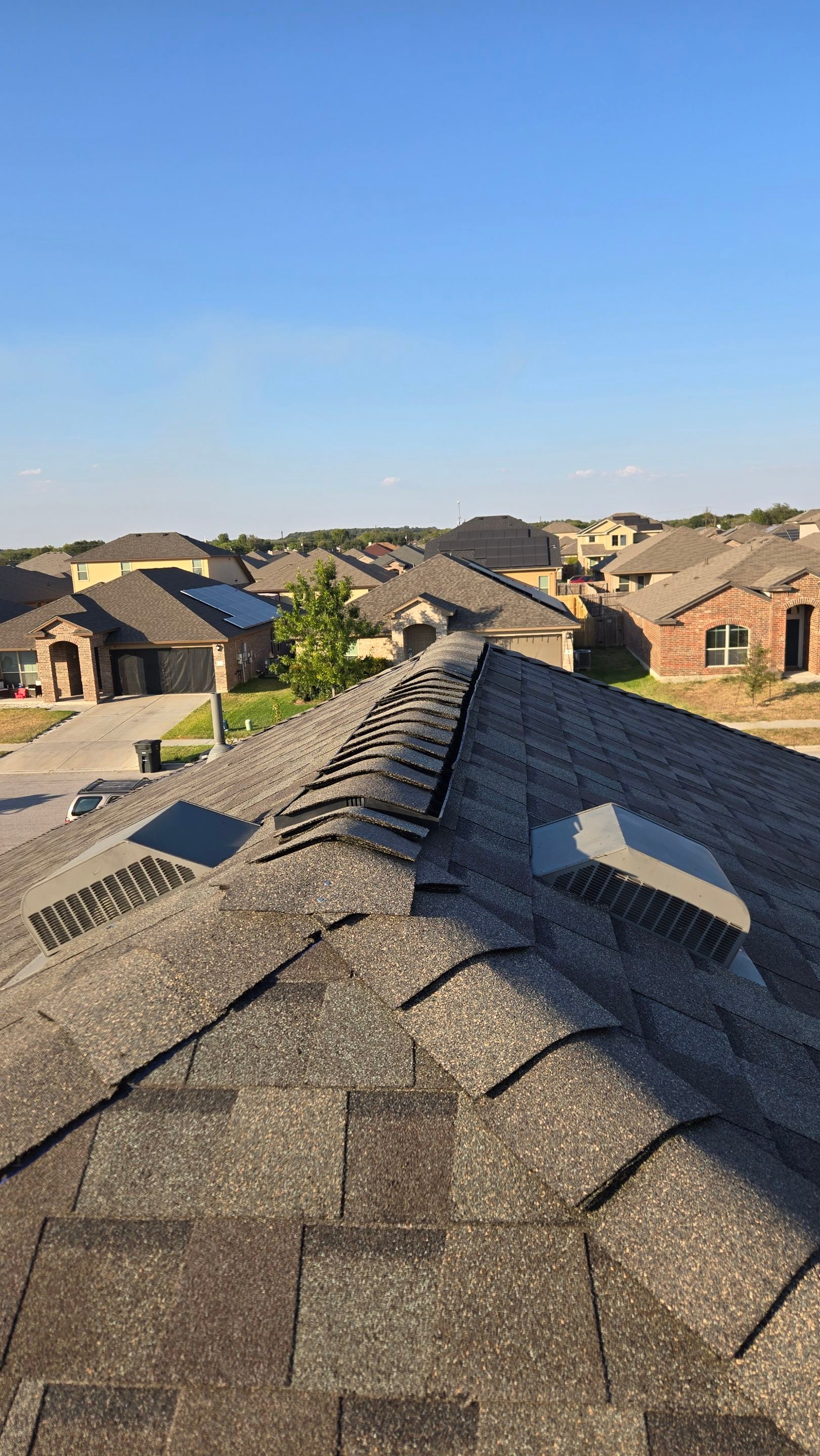 Killeen, TX - Roof installation and fence staining by DT Roofing - Seth Wells