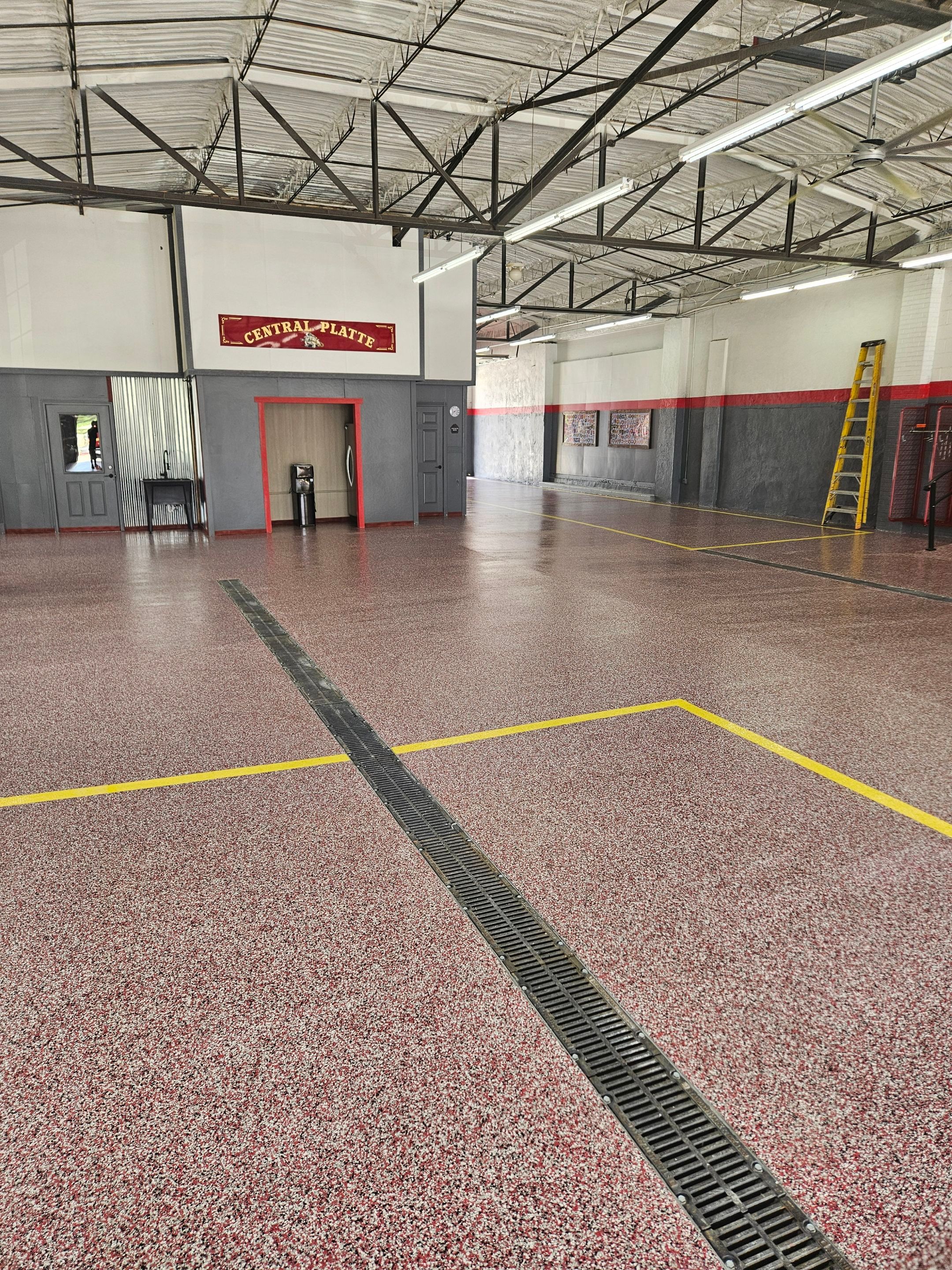 Platte City, MO -- Fire Station by Big Red Decorative Concrete, LLC