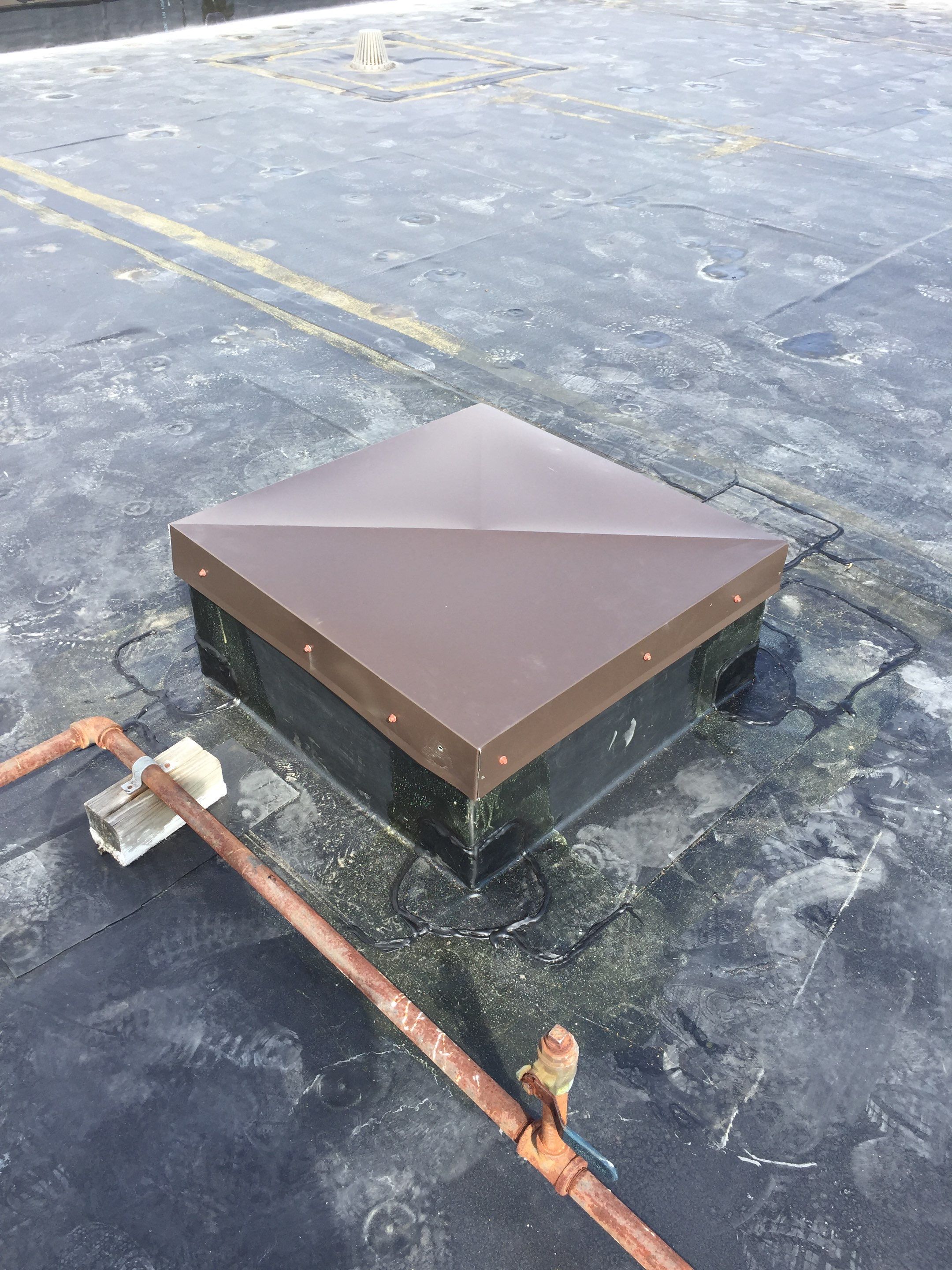 Commercial Rubber Roofing  using Carlisle Rubber Roofing System by Secure Construction Company Inc