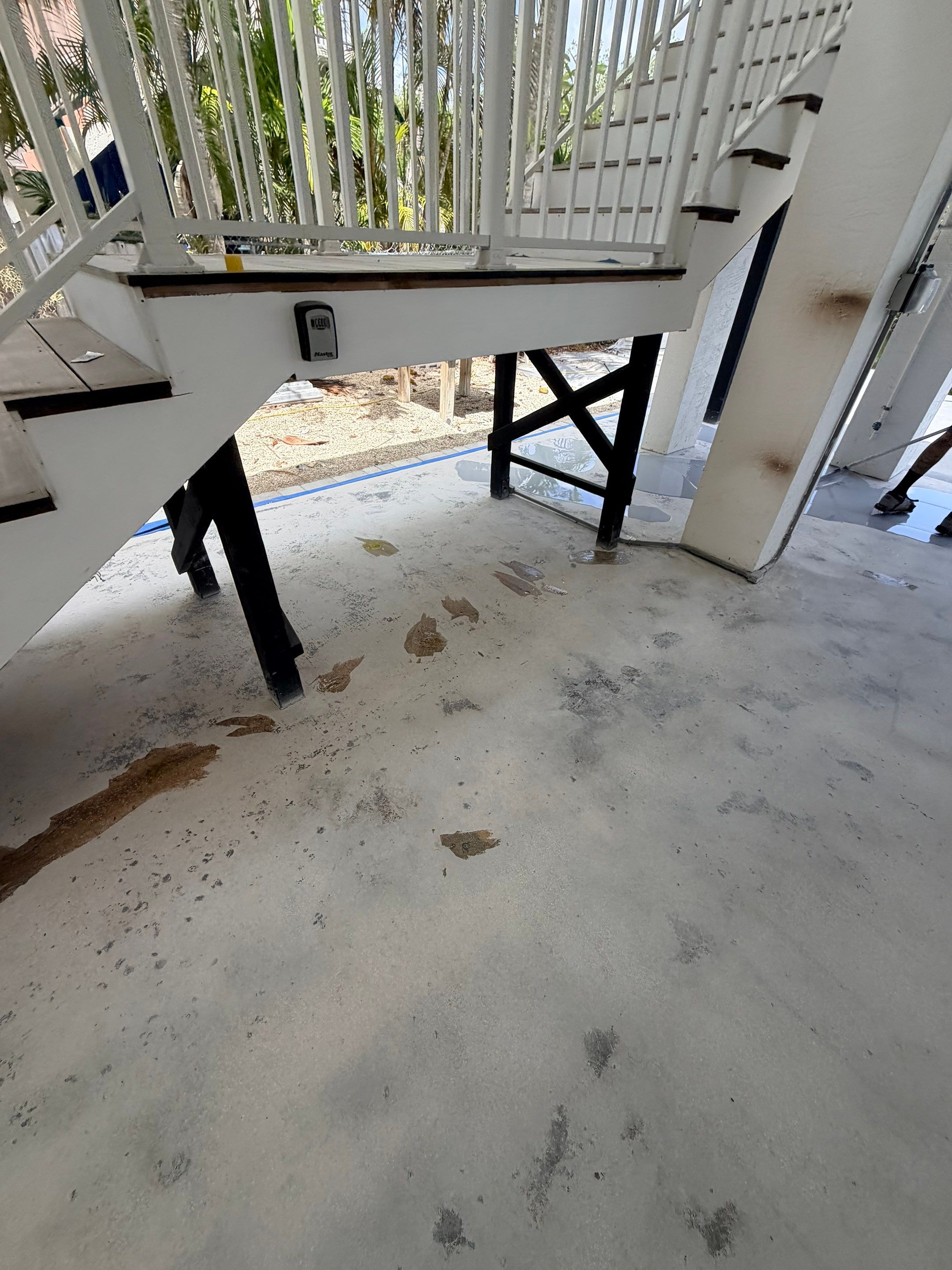 “Tidal Wave” Carport in Big Pine Key, FL by Tropical Epoxy Coatings & Creations LLC