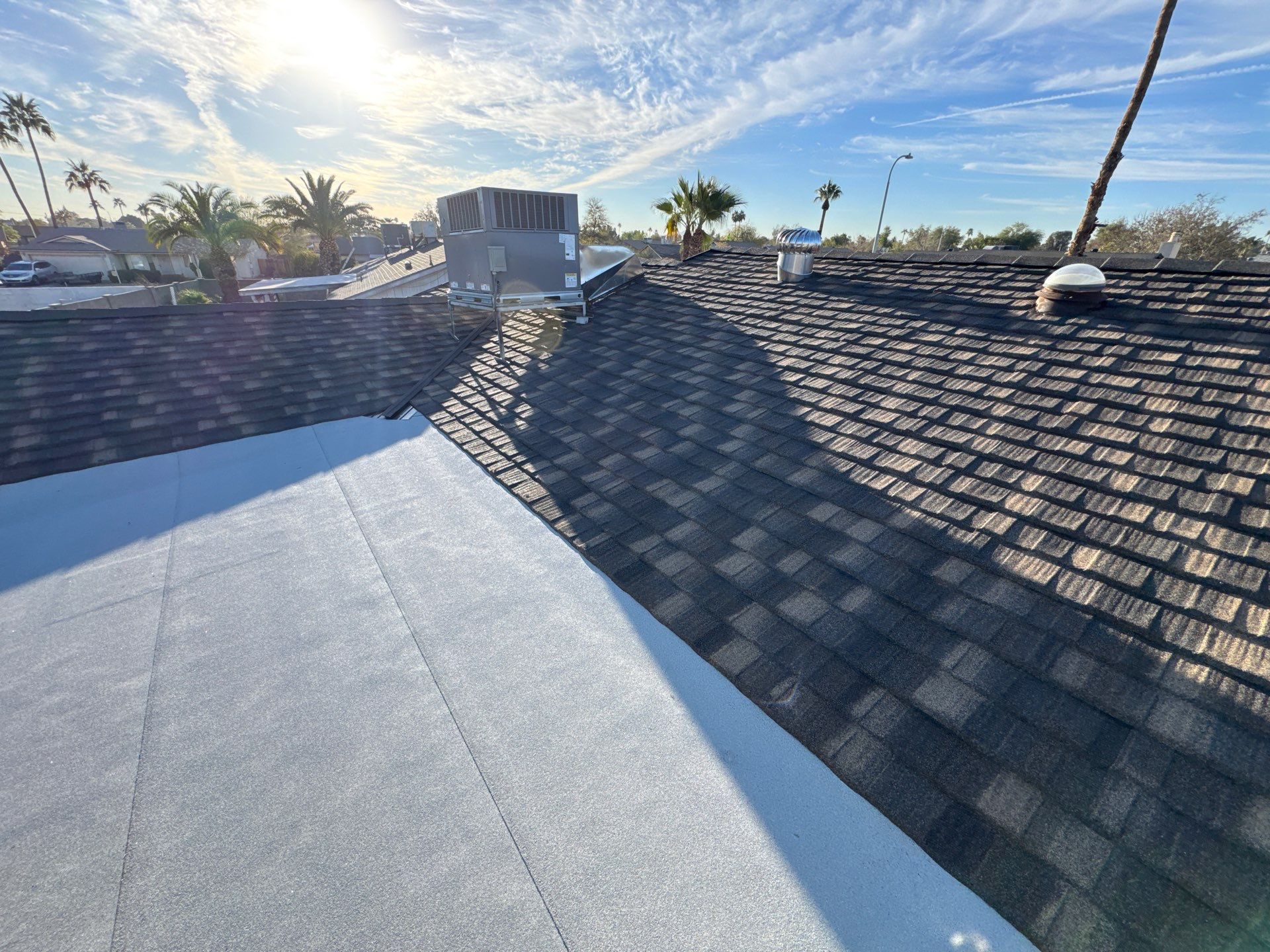 Weathered Wood Stone Coated Steel by Reimagine Roofing