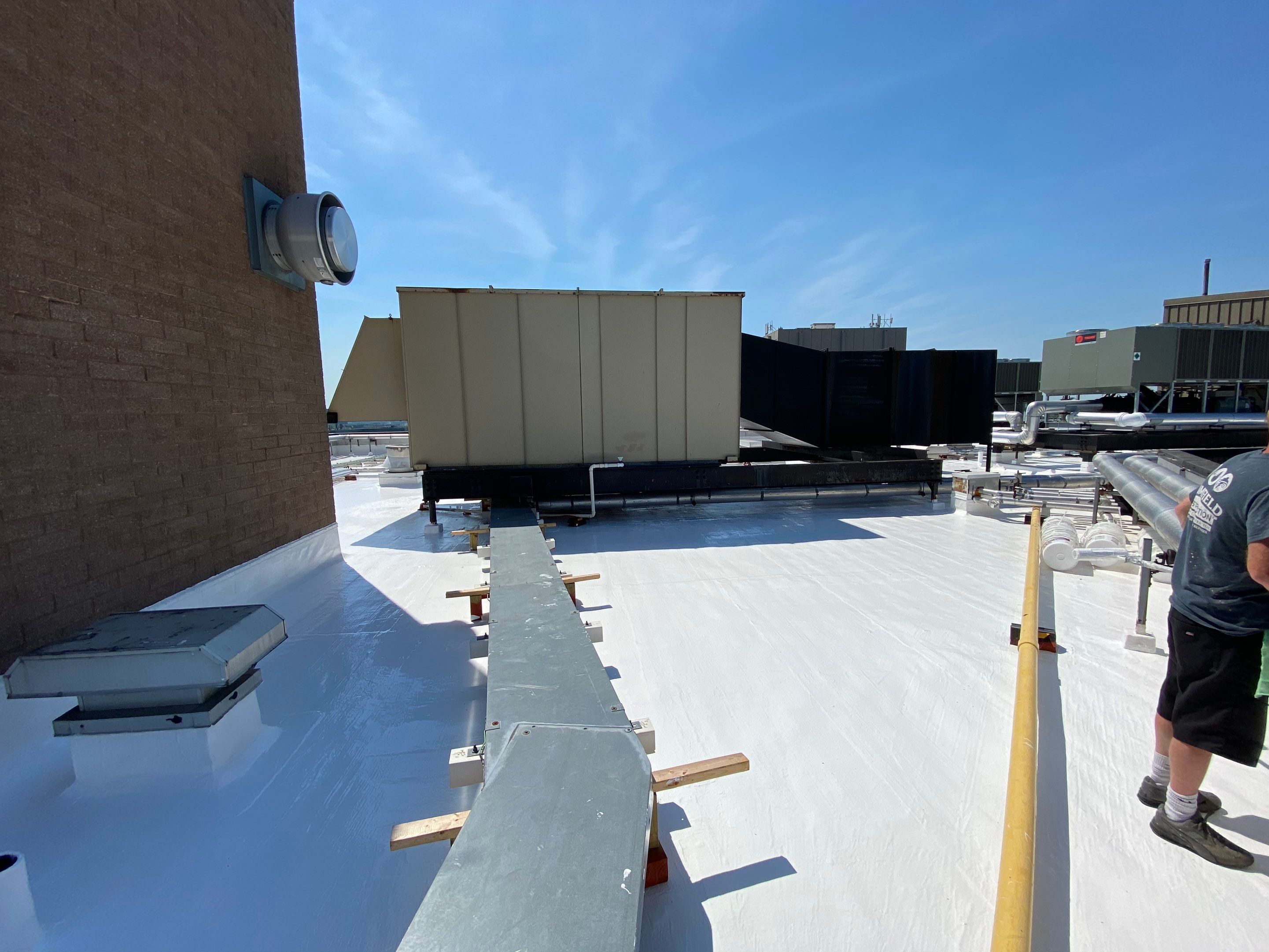 City of Detroit Roof Restoration by Bloomfield Construction & Restoration