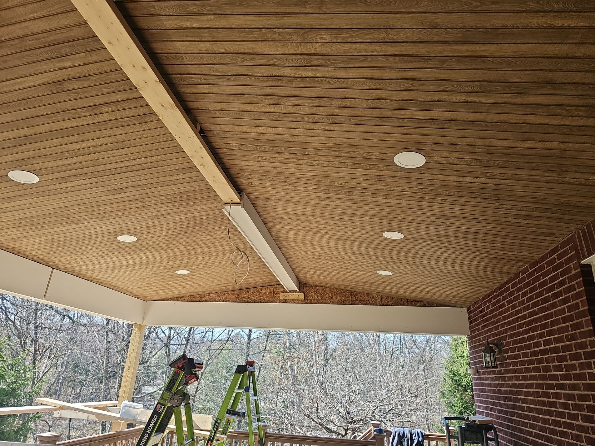 Hip Roof Build by Cousins Roofing Siding & Decks