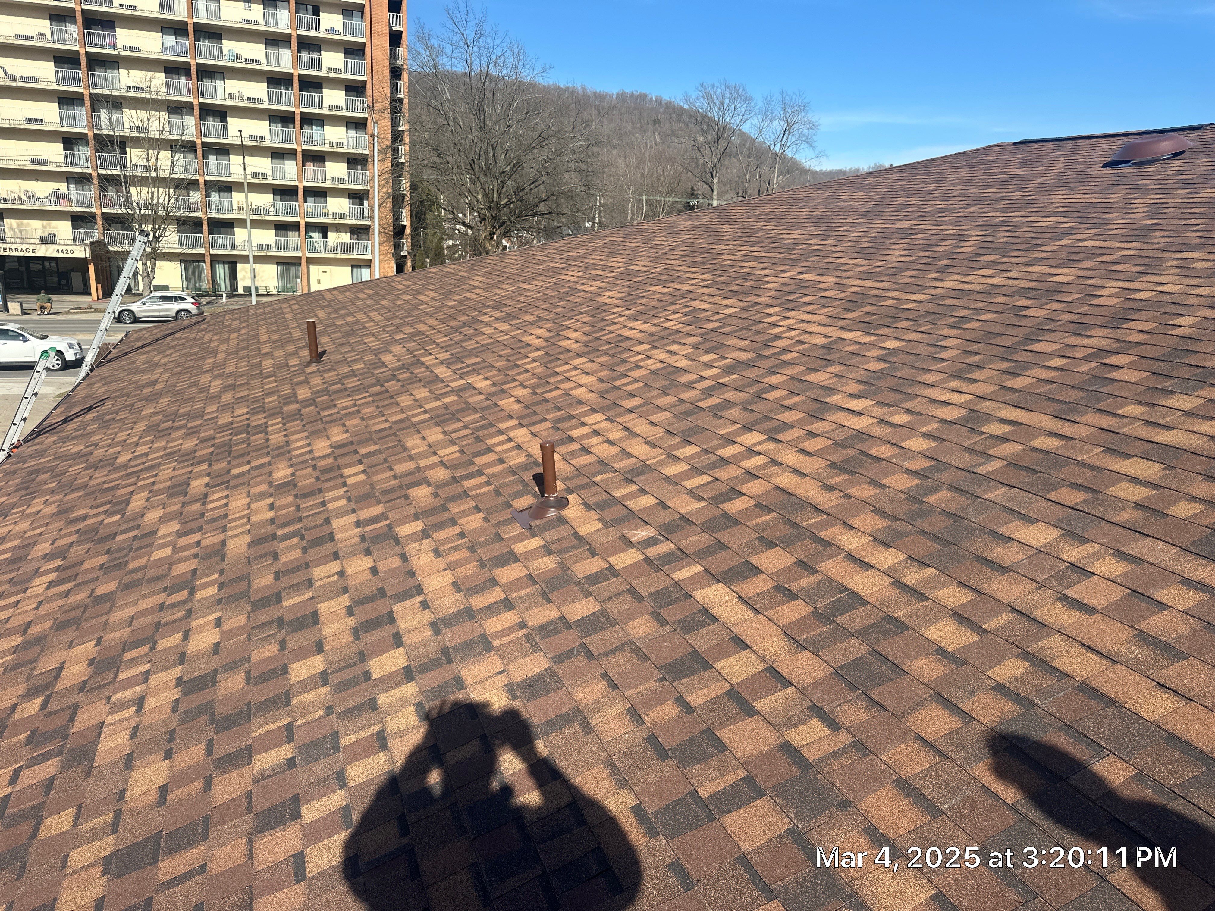 Commercial Roofing Installation using Certainteed Landmark Pro Shingles by Fahey Roofing + Contracting