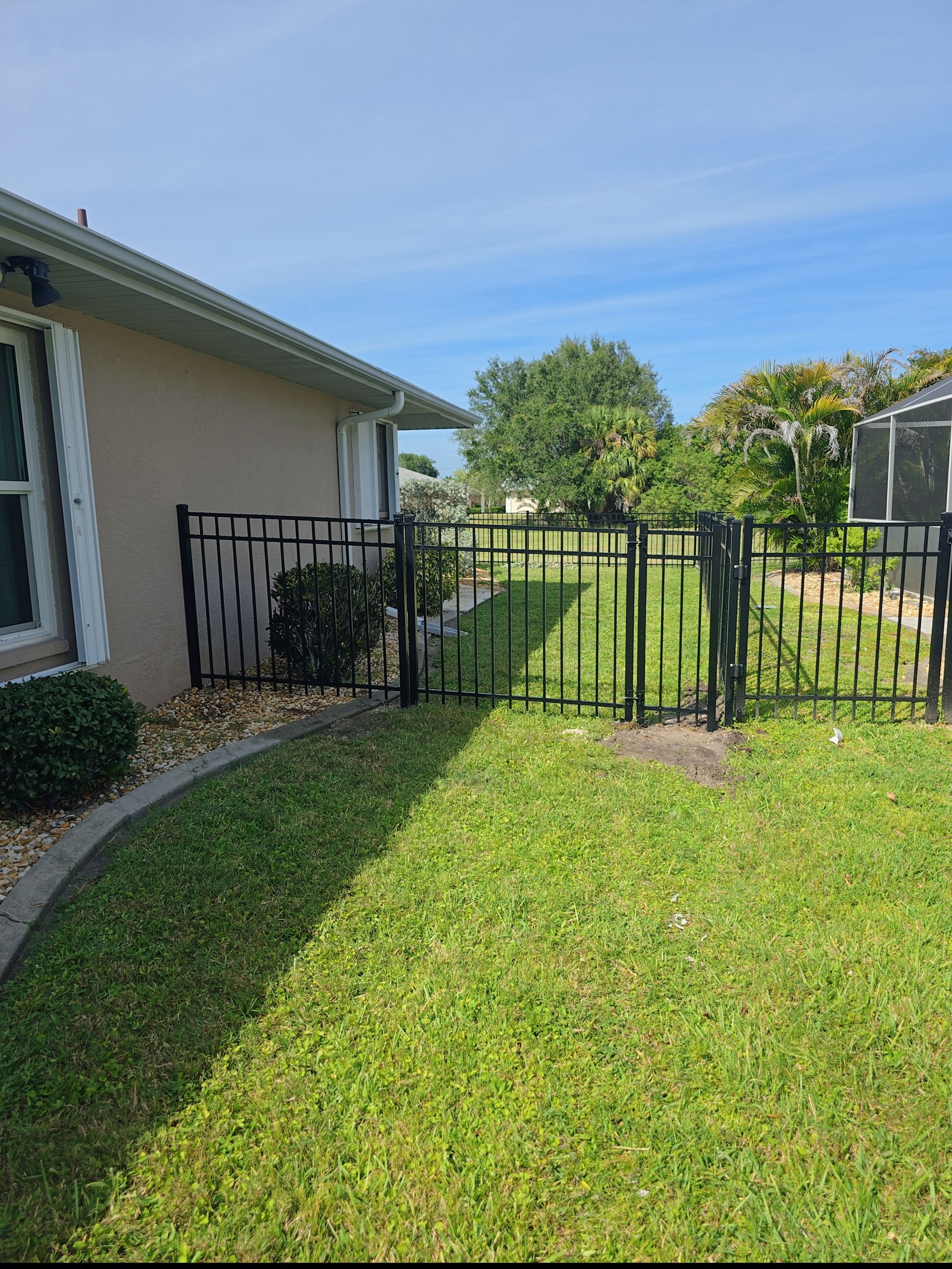 Aluminum Pool Screen Enclosure and Safety Fencing in Punta Gorda by True Fence LLC