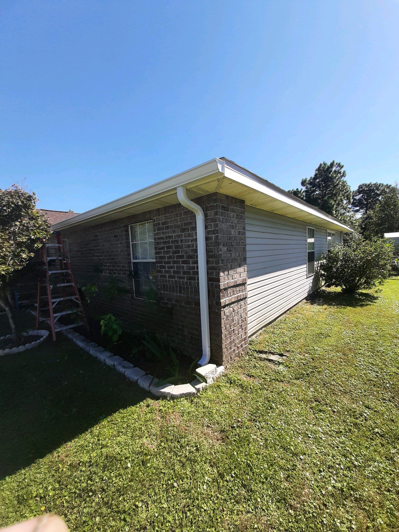 Gutter Installation using K-Style Gutters by Gutter Professors