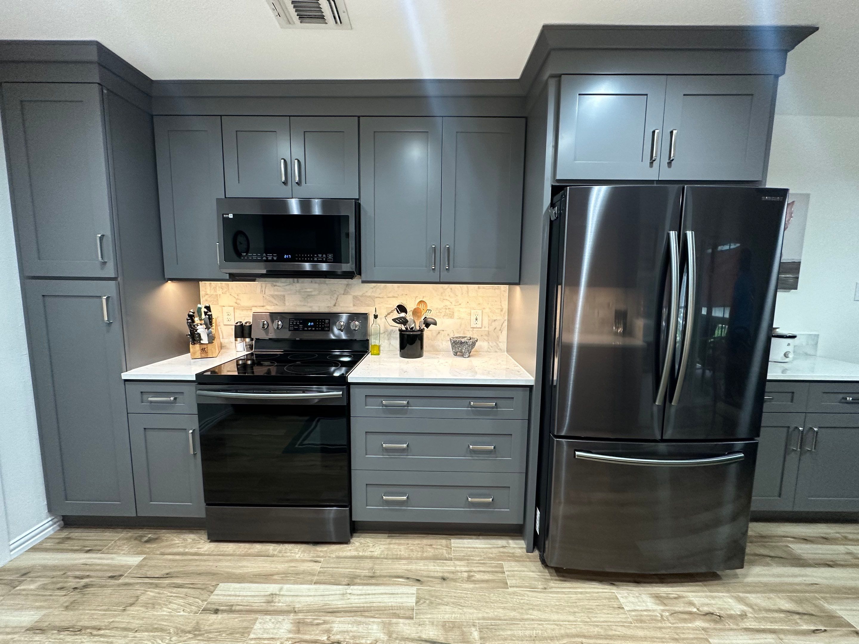 Galley Kitchen Remodel in Live Oak by Legacy Bath and Kitchen 