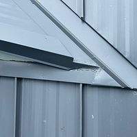 24ga 1.5" Mechanical Seam Charcoal Gray  by Total Roofing System The Metal Roof Experts