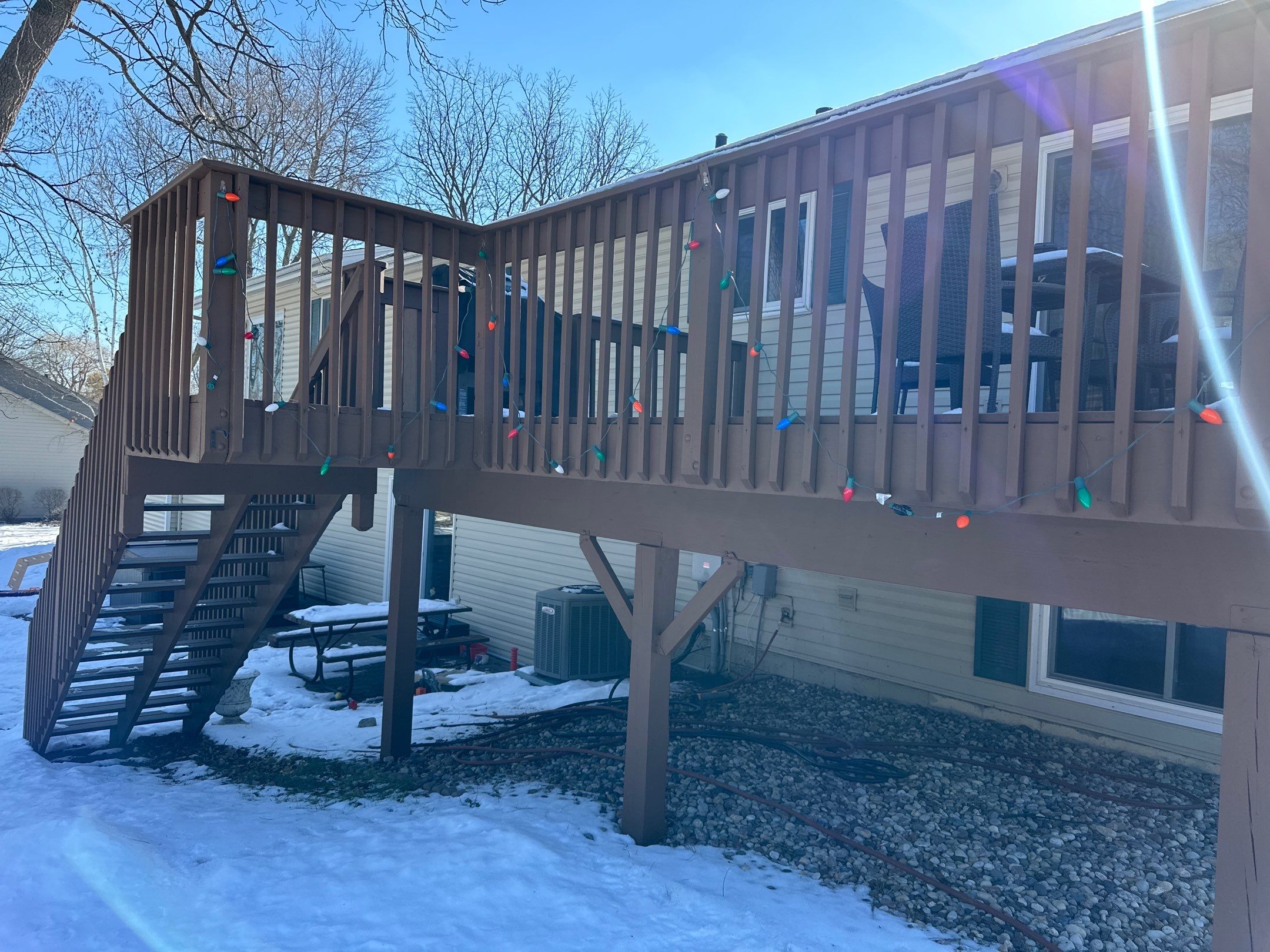 Repaint Deck - Minnetonka, MN by Gassen Construction and Maintenance
