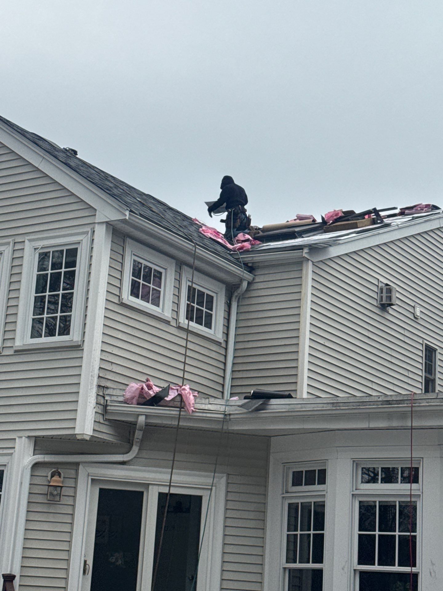 lFull Roof Replacement + Emergency Ice Dam Removal — Lexington, MA by Mighty Dog Roofing of Greater Middlesex County