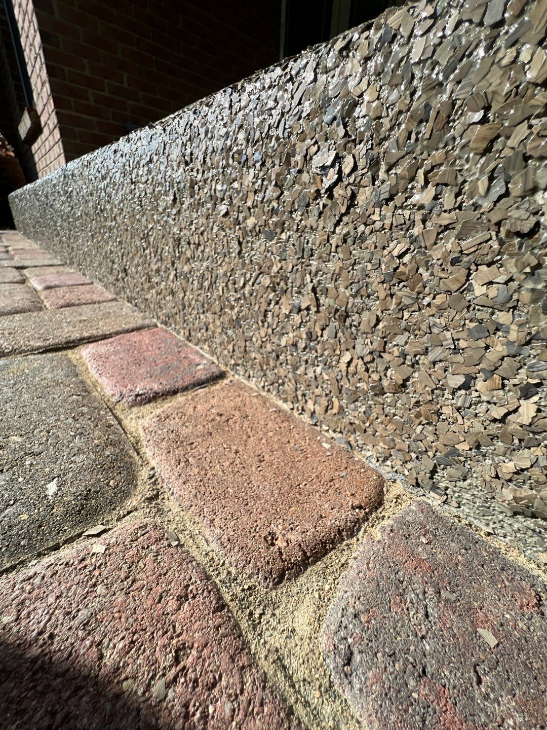 Patio Installation using Flint by Your1DayFloor.com