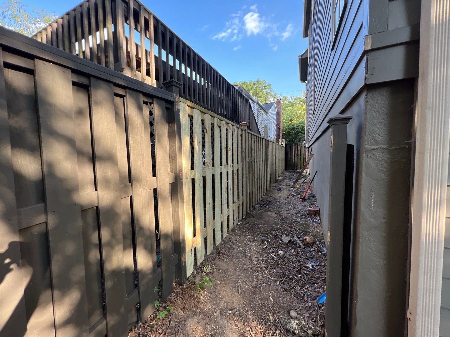 Melrose - Fence by Pillar and Pine