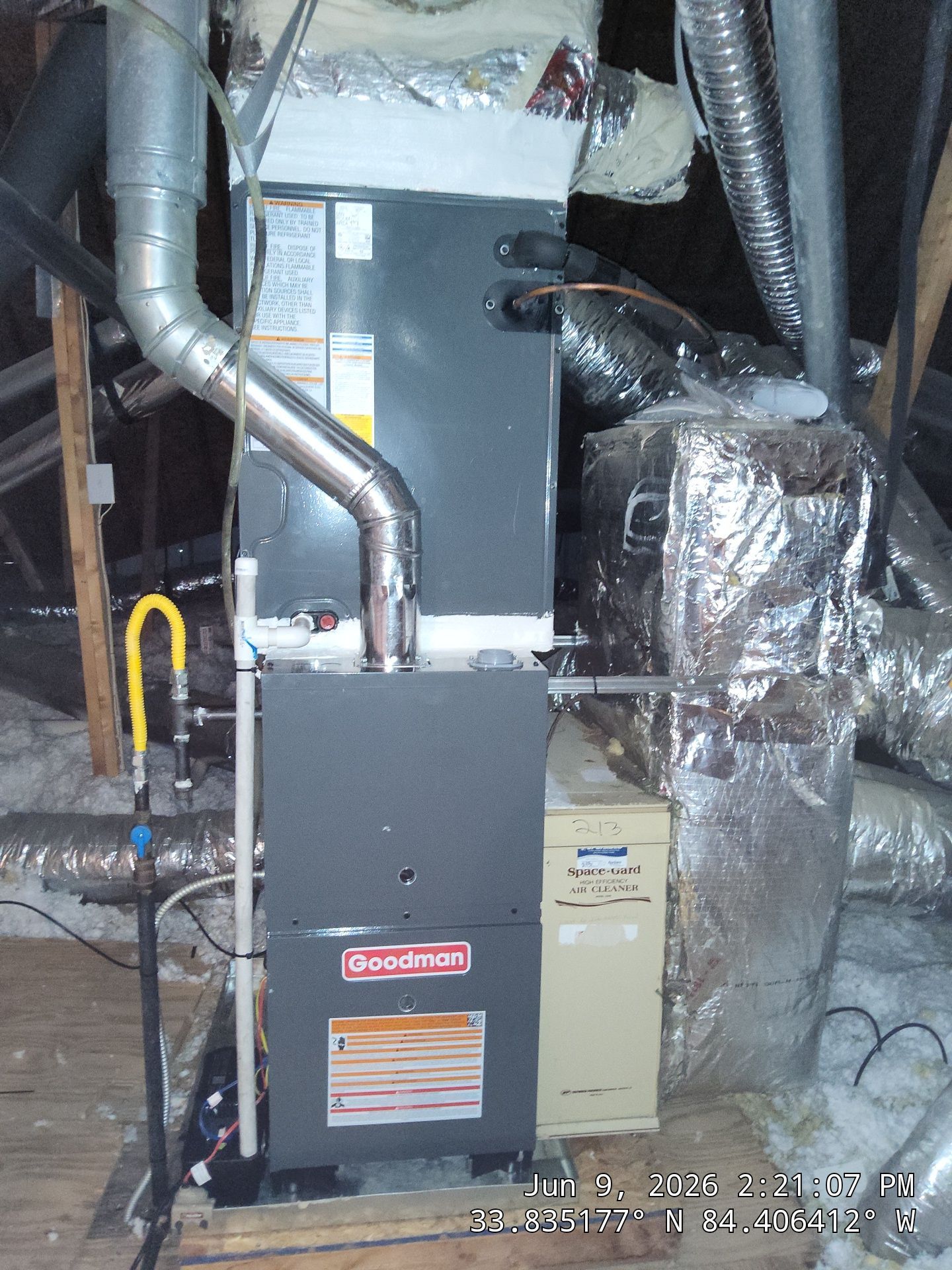 Dual HVAC System and Air Filtration Installation in Atlanta by Veasey Mechanical Services