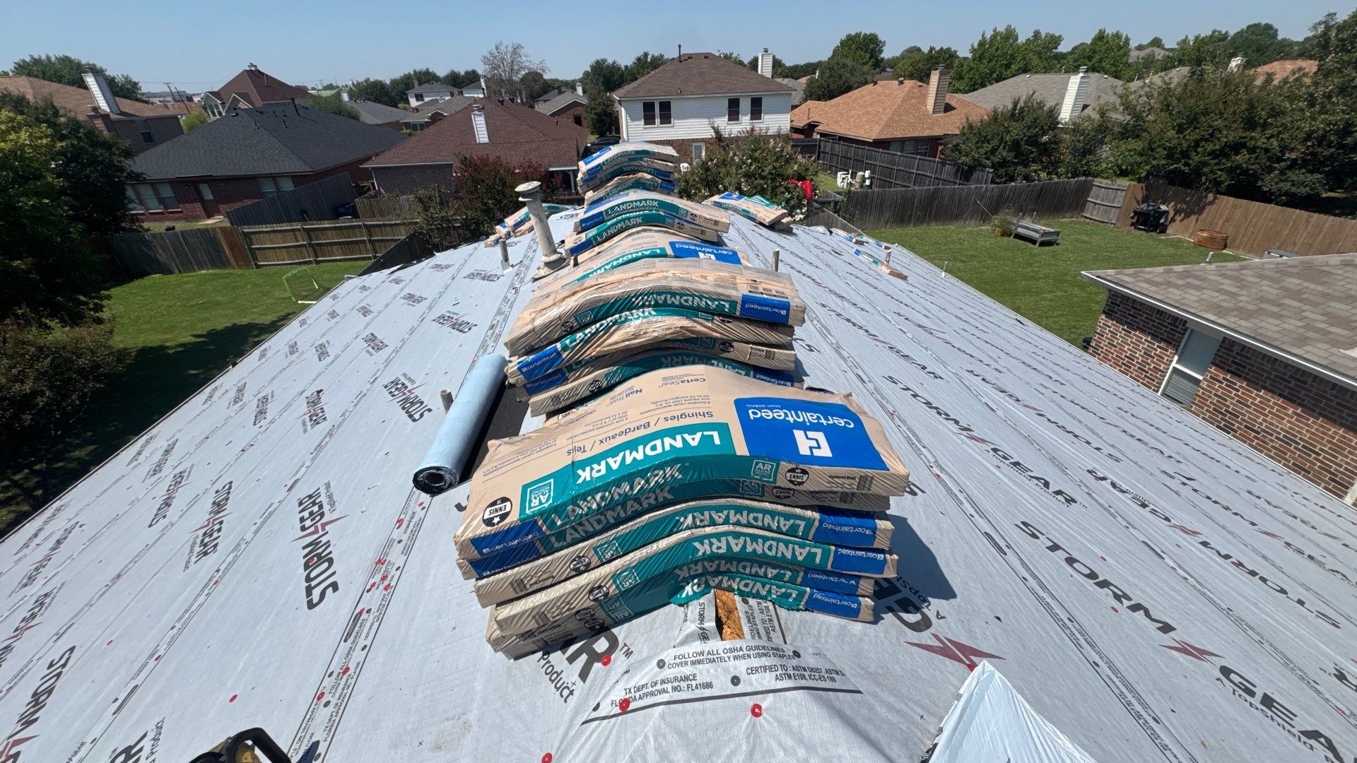Project in Wylie by Rhino Roofing and General Contracting, LLC
