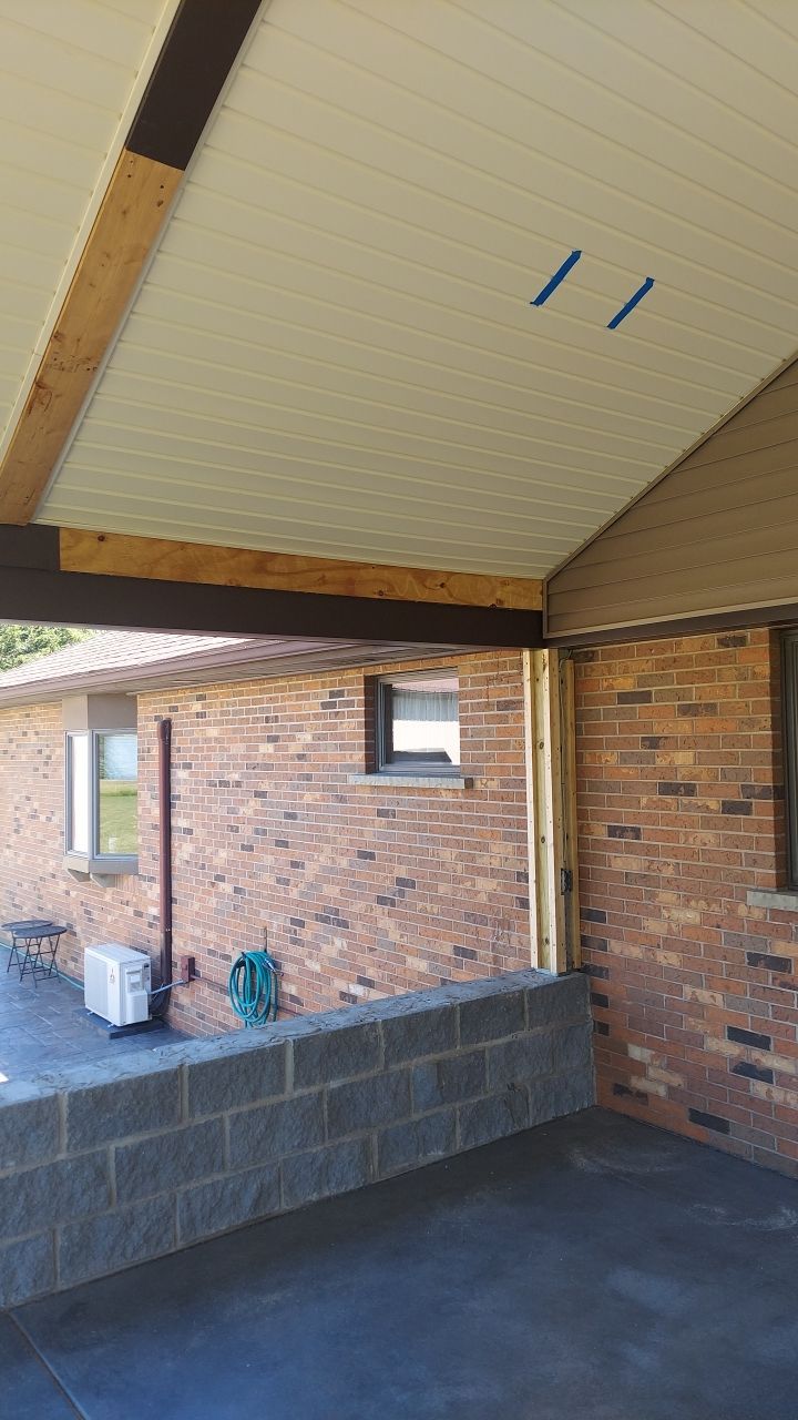 Outdoor Living Addition and Concrete by Ivy Lea Construction