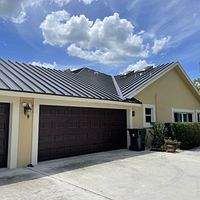 24ga 1.5" Snap-Lock Dark Bronze by Total Roofing System The Metal Roof Experts
