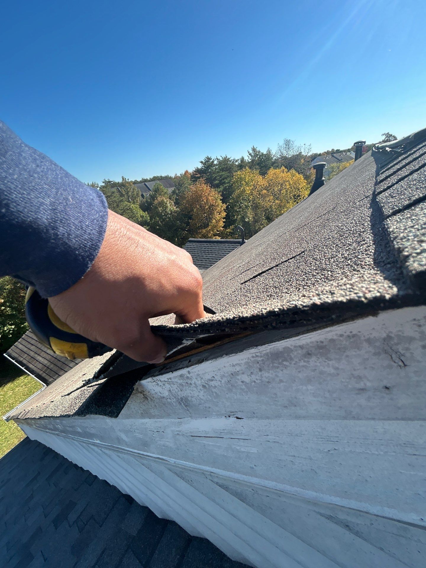 Bristow: Residential Roof Replacement with CertainTeed Landmark Pro in Max Def Colonial Slate by RM Banning, Inc.