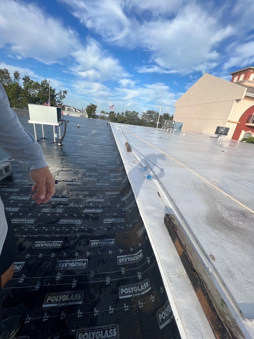 Commercial Roofing Installation using BUR by Four Peaks Roofing