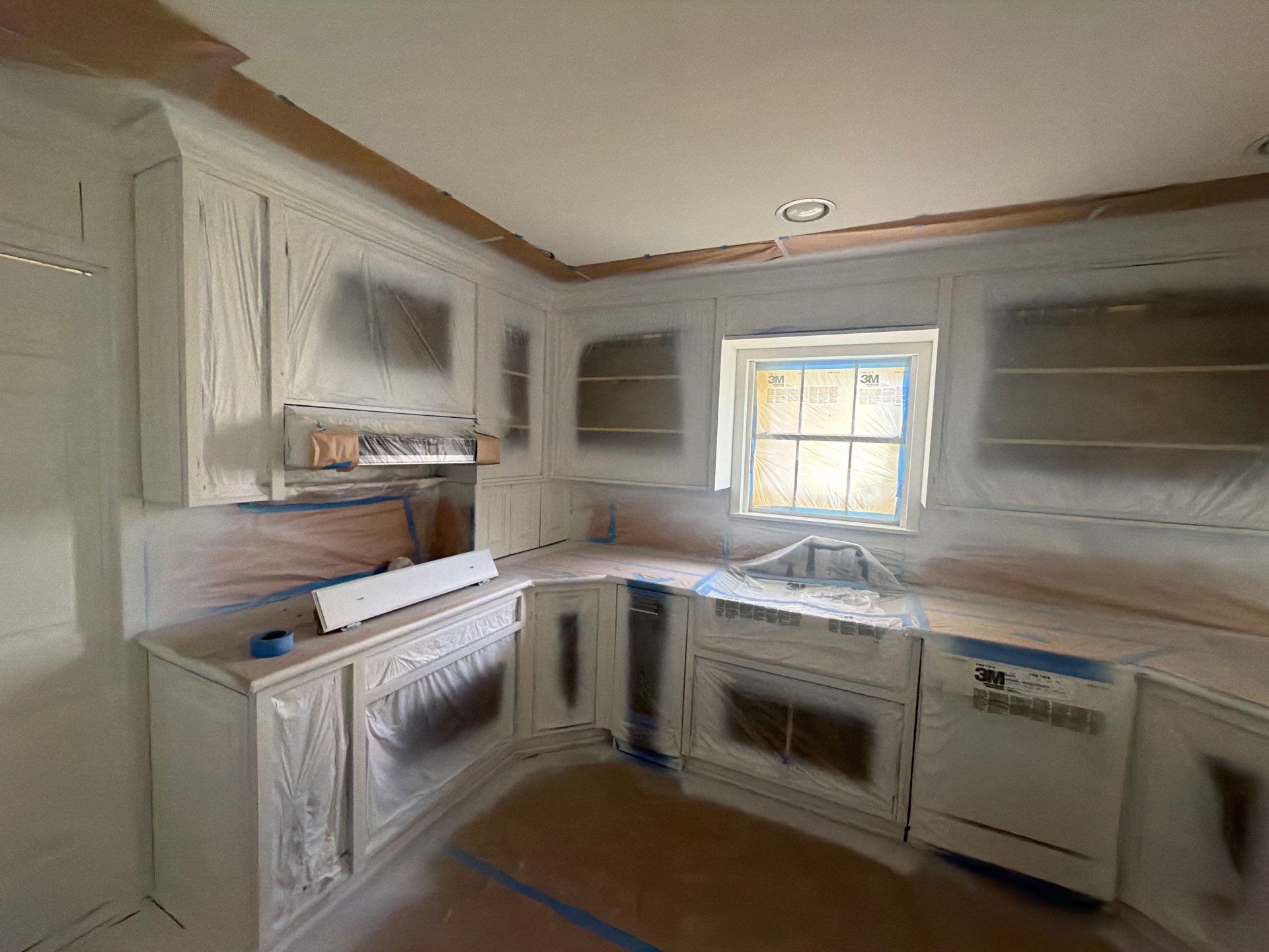 A Brilliant Cabinet Transformation | Tyler TX Quality Coats Painting by Quality Coats Painting
