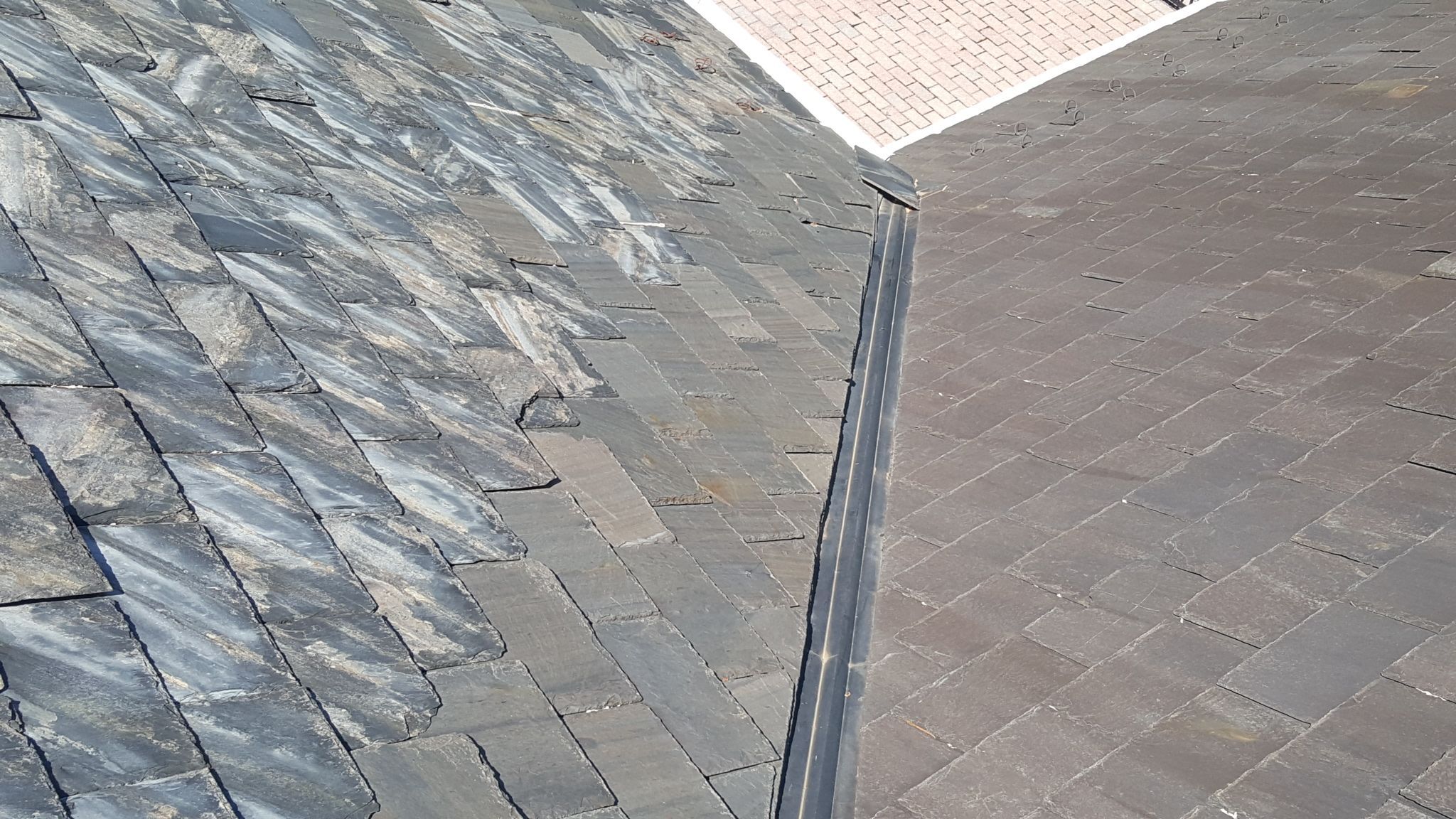 Slate repair in Guilford by Roof Right Inc