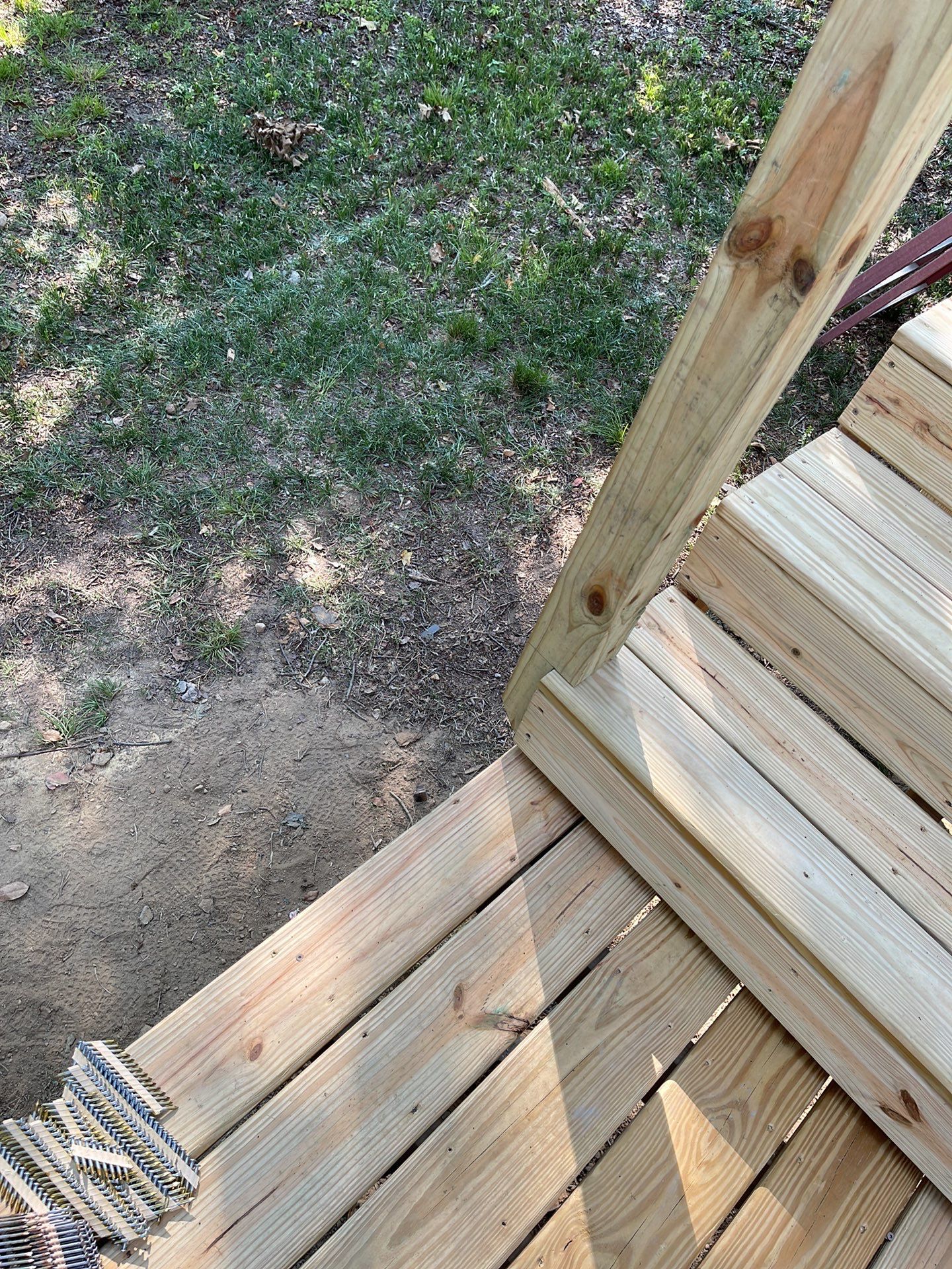 Russet Cove Circle - Deck Installation by Pillar and Pine