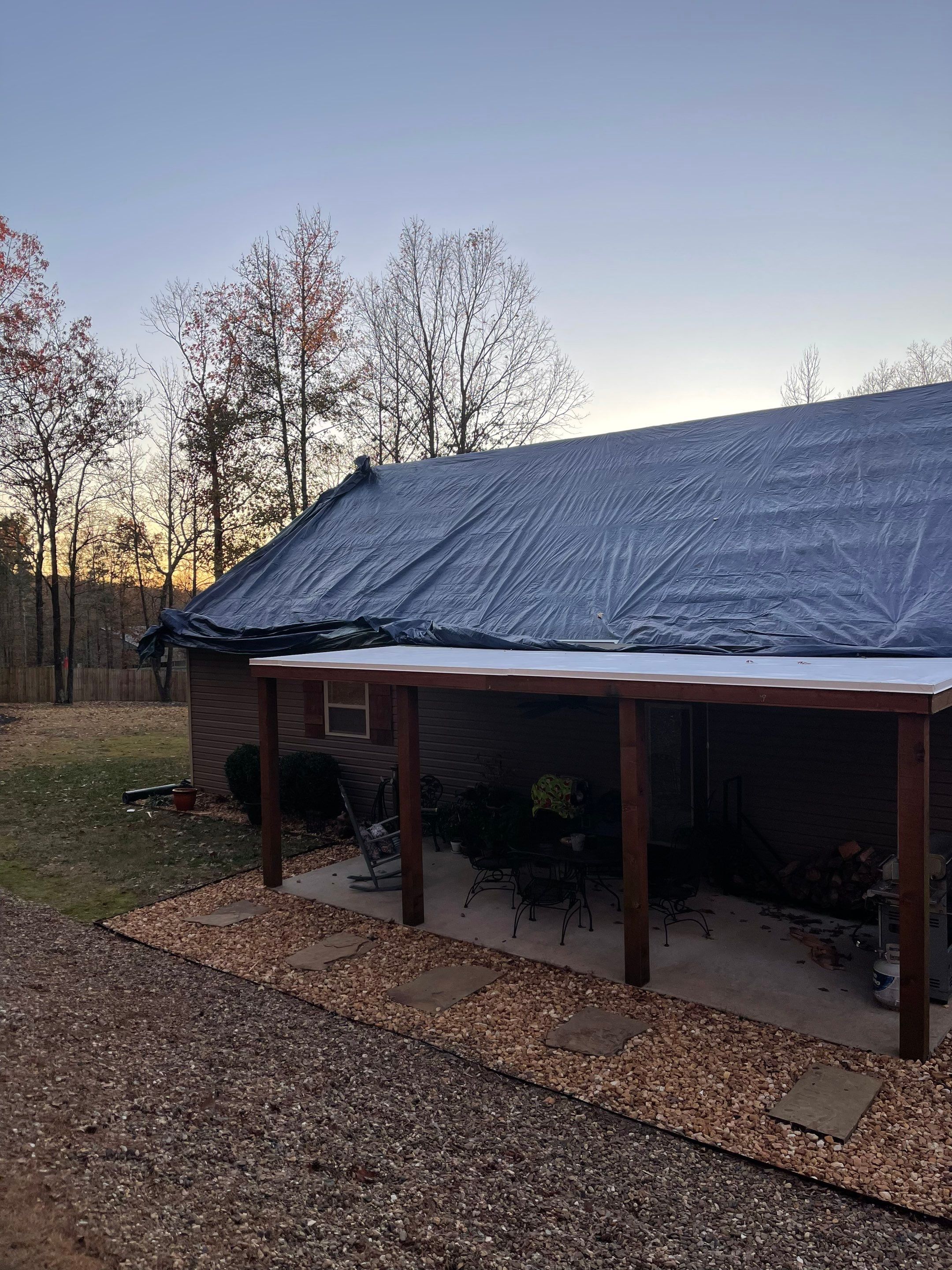 Residential Metal Roof Replacement using Reed's Metals: 26 GA. Standing Seam: Charcoal Grey by Hostetler Roofing