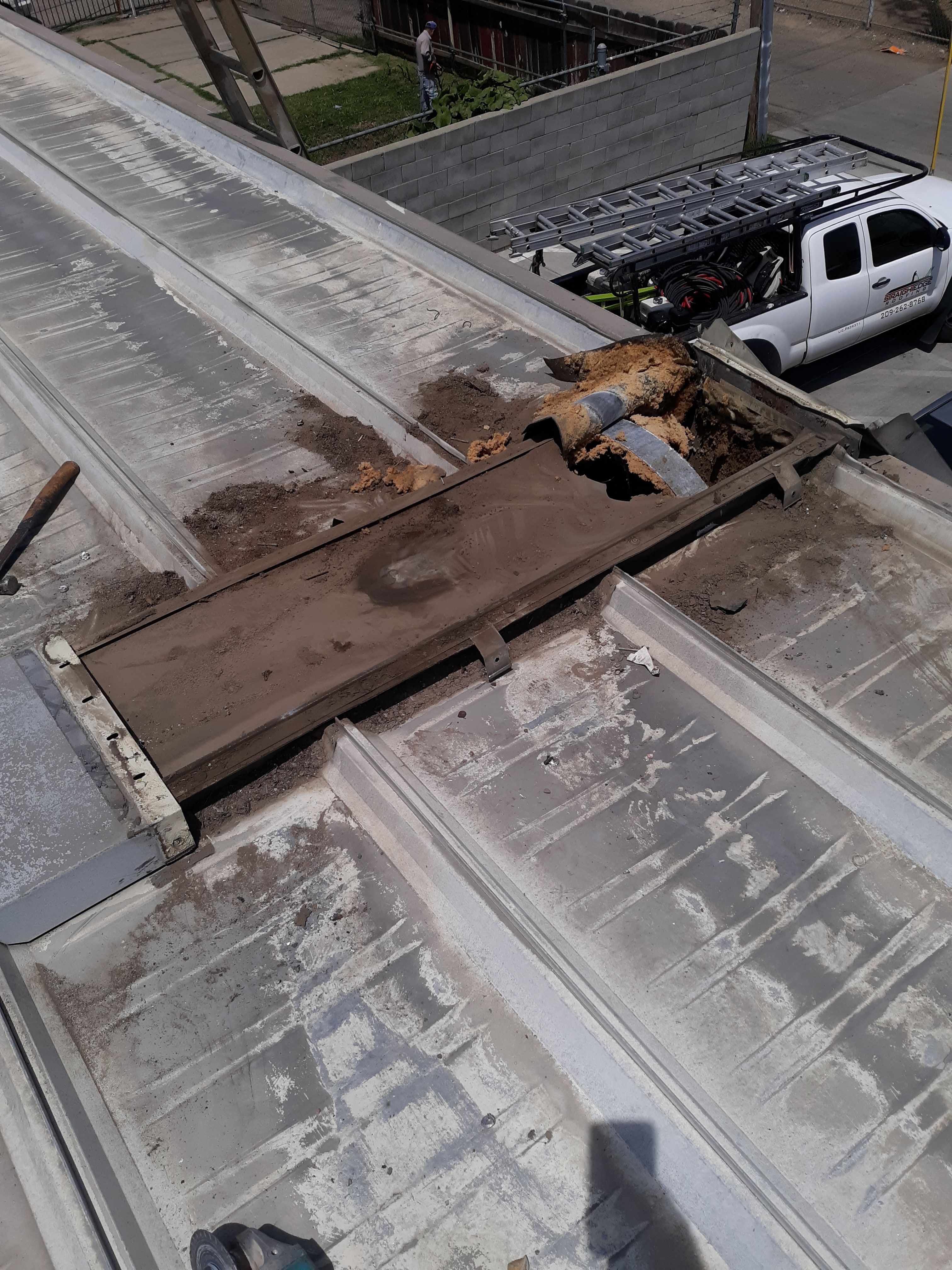  Chevron Gas Station by Straight Edge Roofing Inc